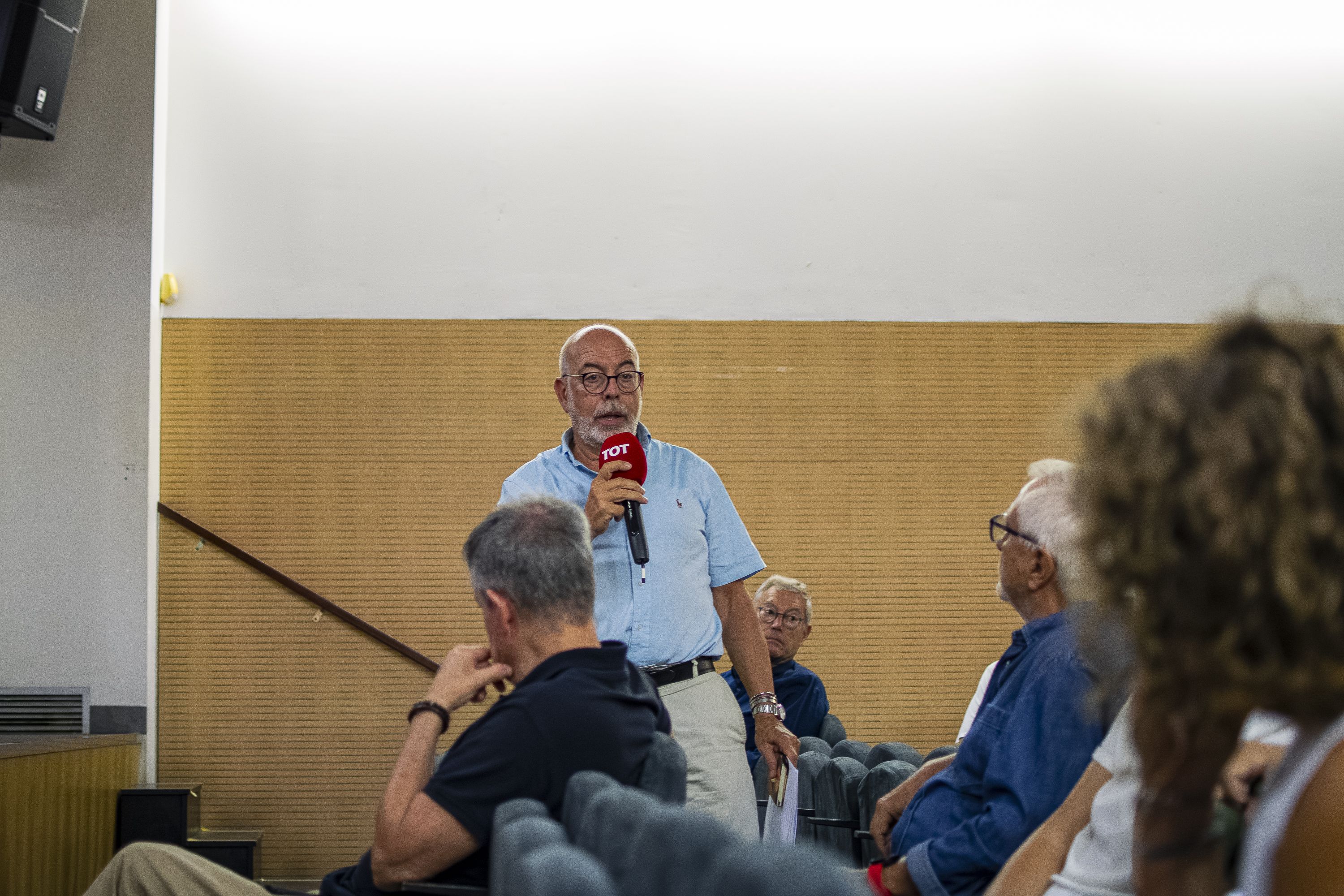 Debat a Coll Favà i Can Magí del cicle 'Els barris al centre'. FOTO: Pol Rodríguez (TOT Sant Cugat)