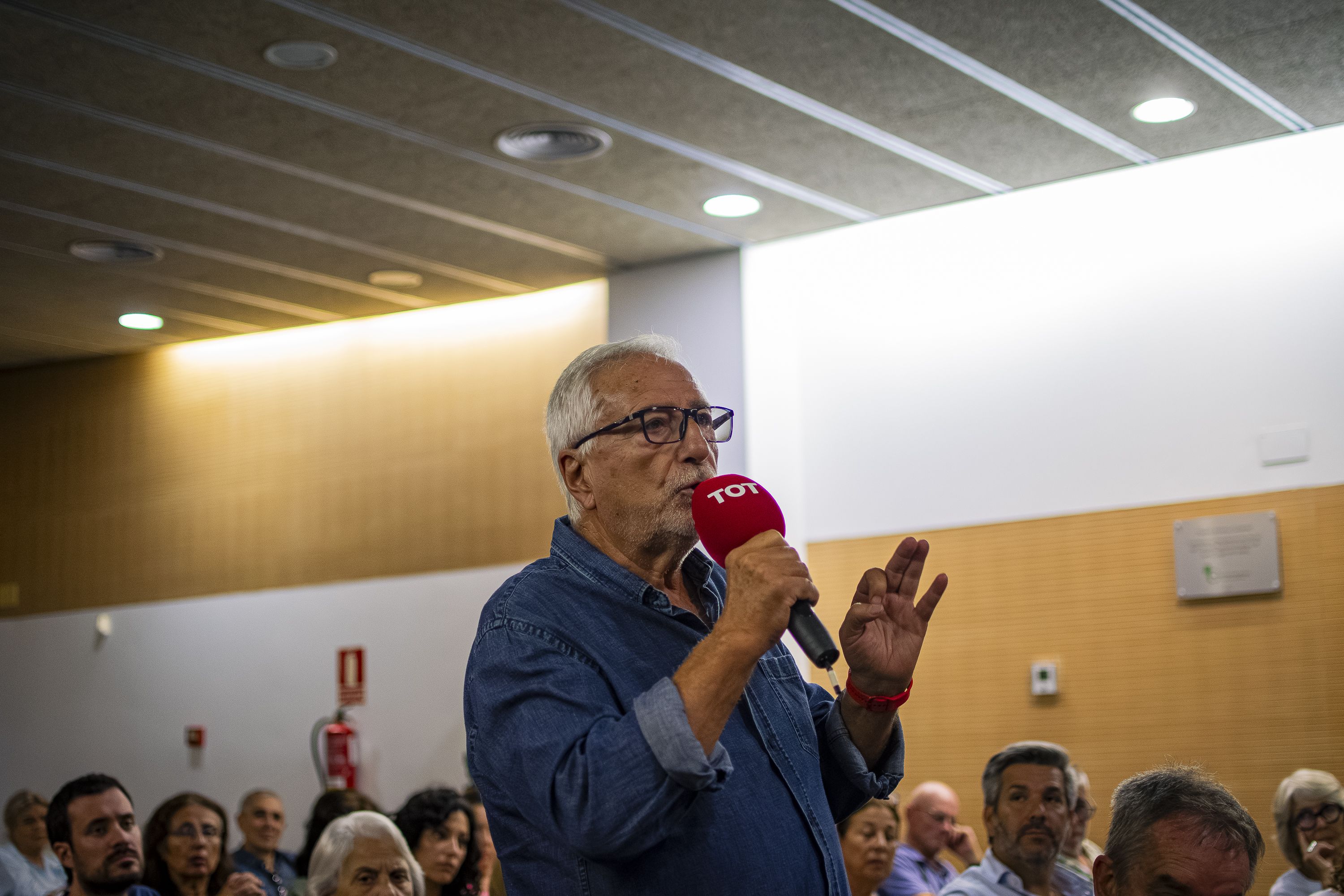 Debat a Coll Favà i Can Magí del cicle 'Els barris al centre'. FOTO: Pol Rodríguez (TOT Sant Cugat)