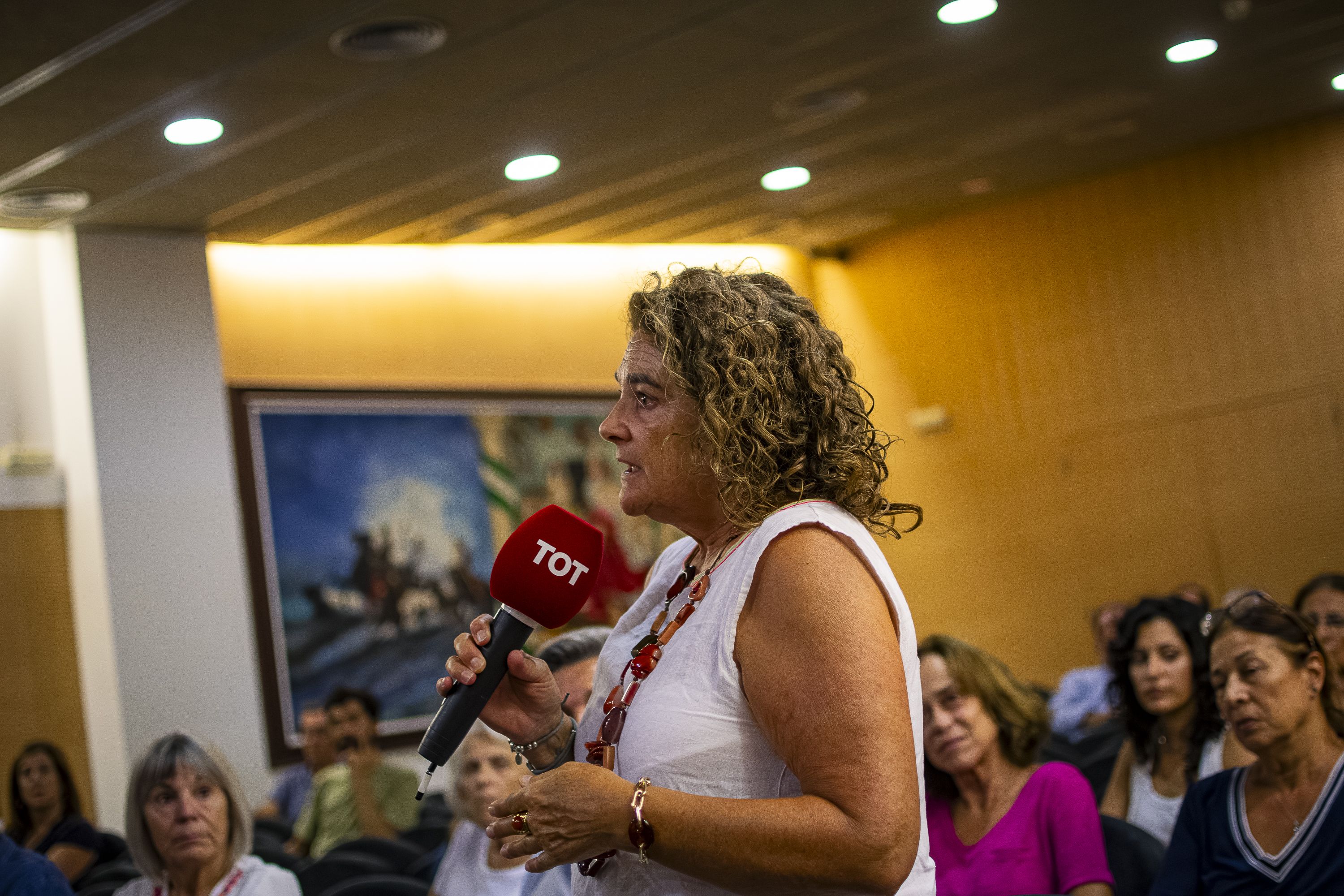 Debat a Coll Favà i Can Magí del cicle 'Els barris al centre'. FOTO: Pol Rodríguez (TOT Sant Cugat)