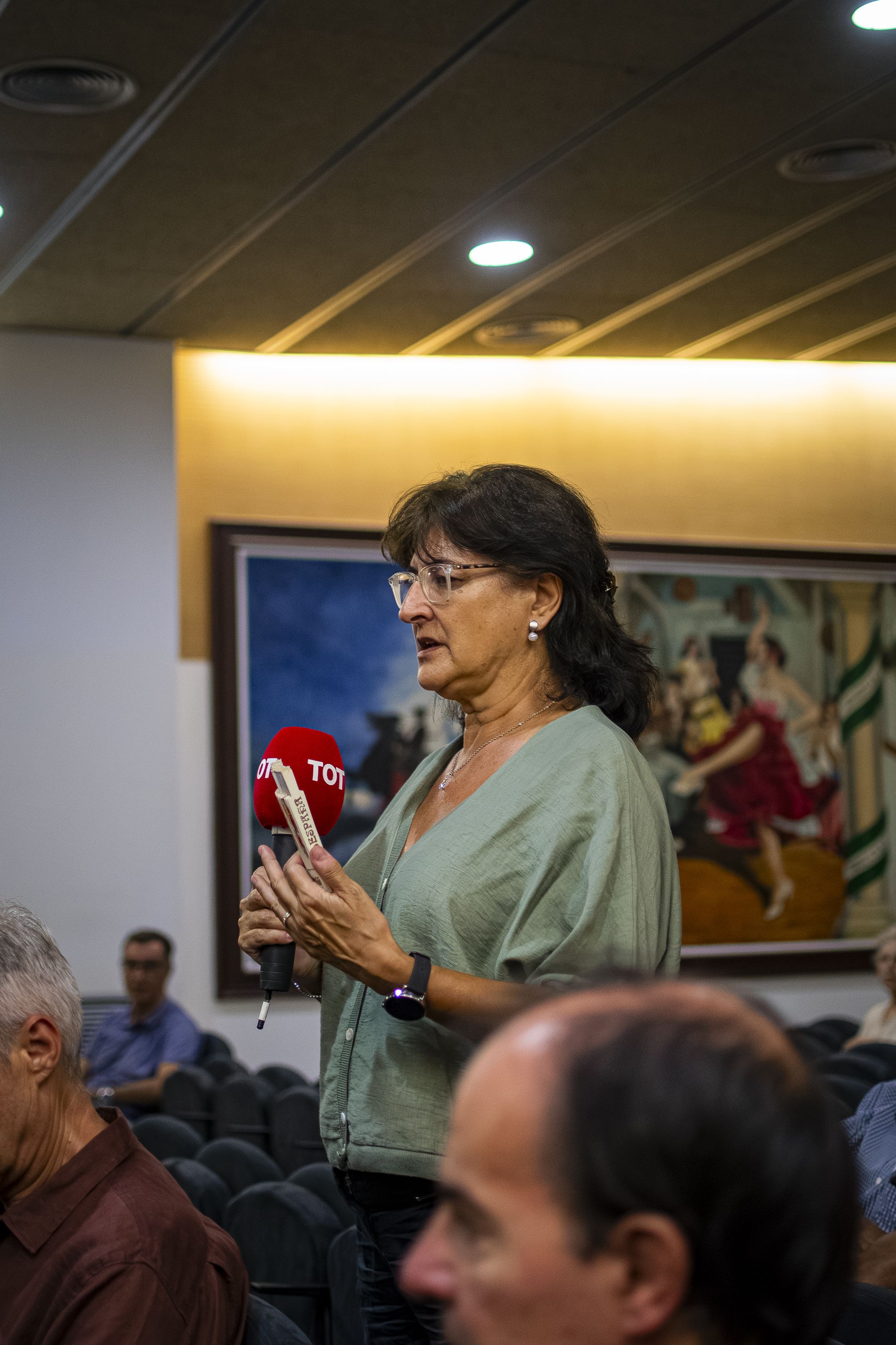 Debat a Coll Favà i Can Magí del cicle 'Els barris al centre'. FOTO: Pol Rodríguez (TOT Sant Cugat)