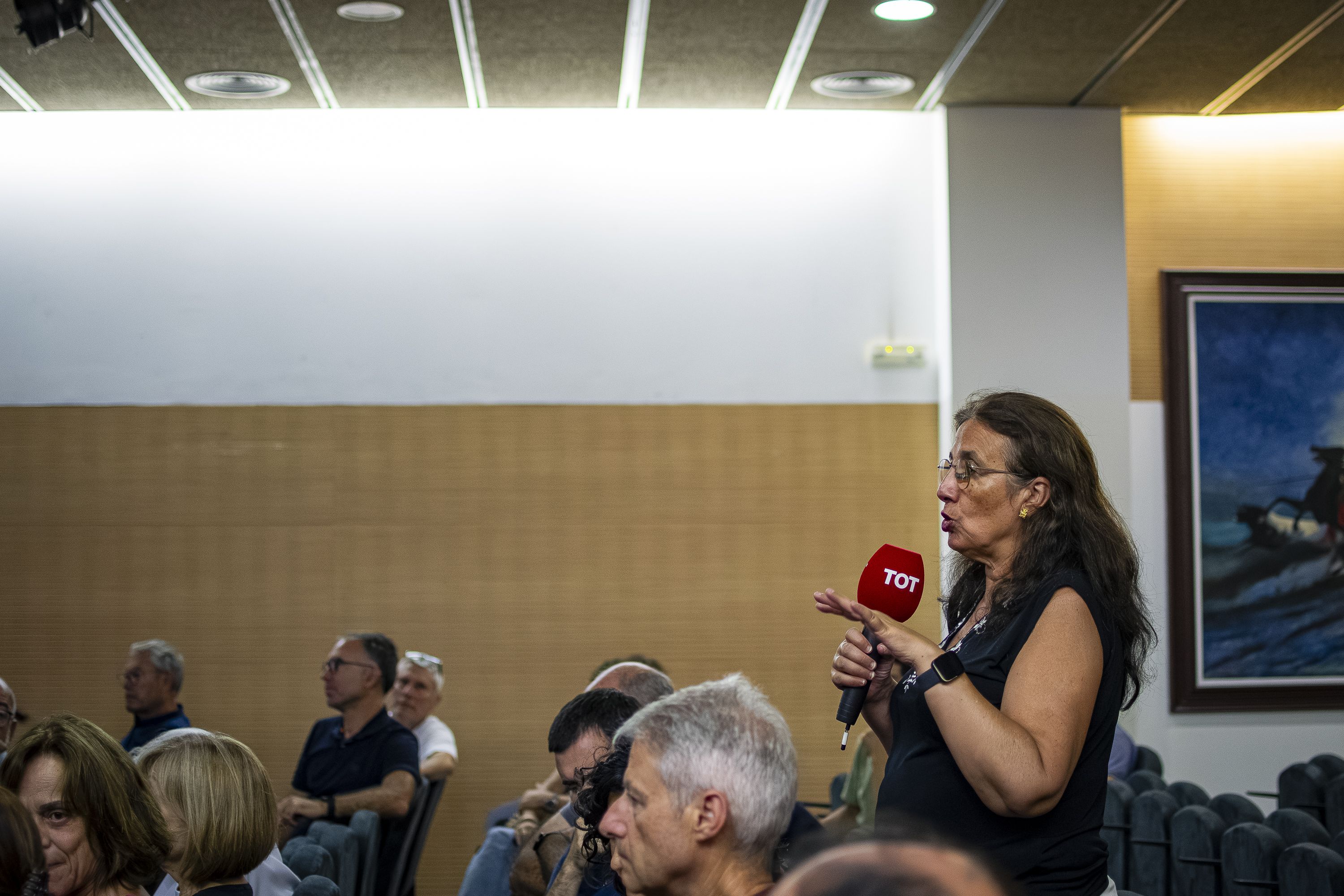 Debat a Coll Favà i Can Magí del cicle 'Els barris al centre'. FOTO: Pol Rodríguez (TOT Sant Cugat)