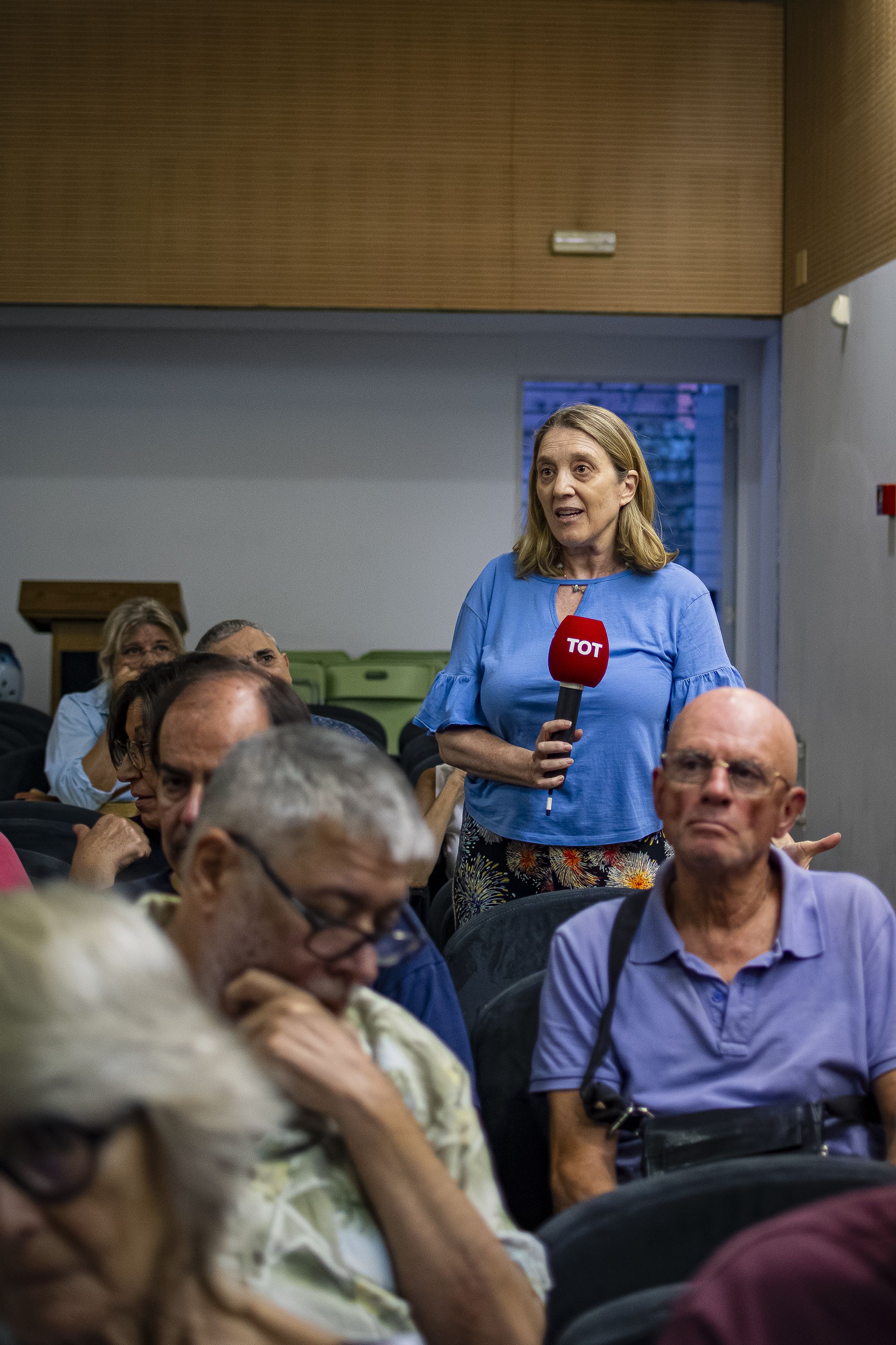 Debat a Coll Favà i Can Magí del cicle 'Els barris al centre'. FOTO: Pol Rodríguez (TOT Sant Cugat)