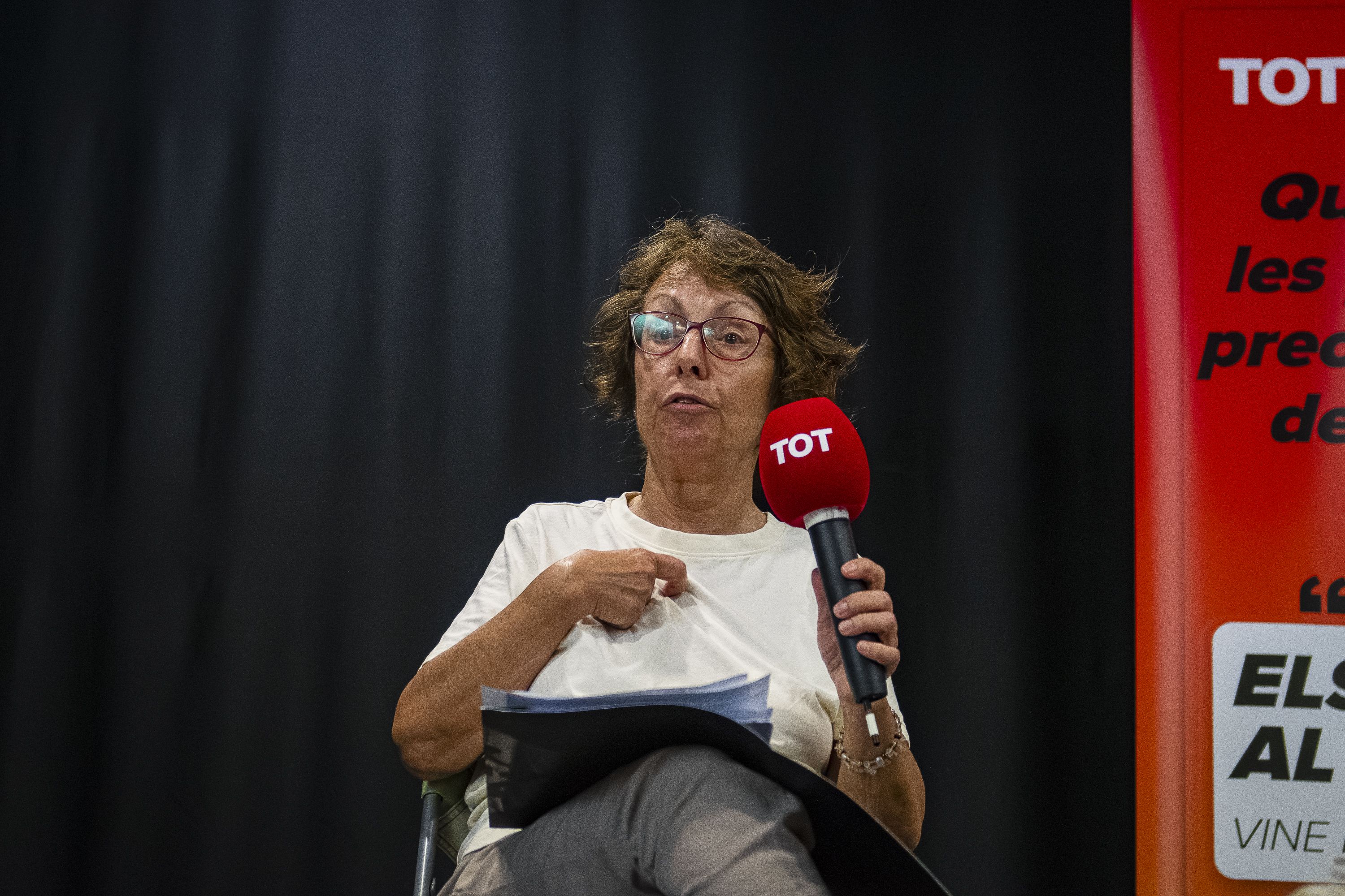 Debat a Coll Favà i Can Magí del cicle 'Els barris al centre'. FOTO: Pol Rodríguez (TOT Sant Cugat)