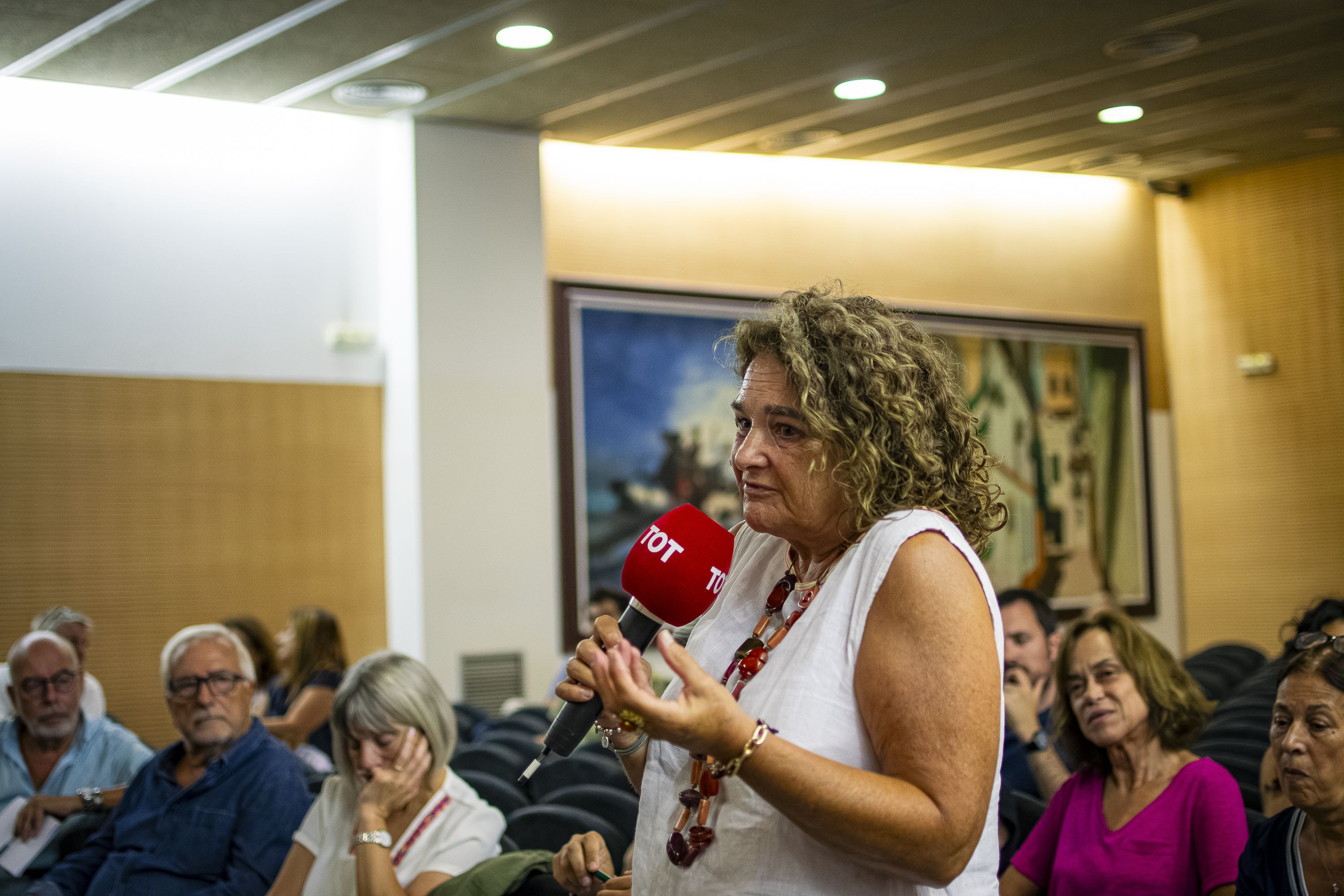 Debat a Coll Favà i Can Magí del cicle 'Els barris al centre'. FOTO: Pol Rodríguez (TOT Sant Cugat)