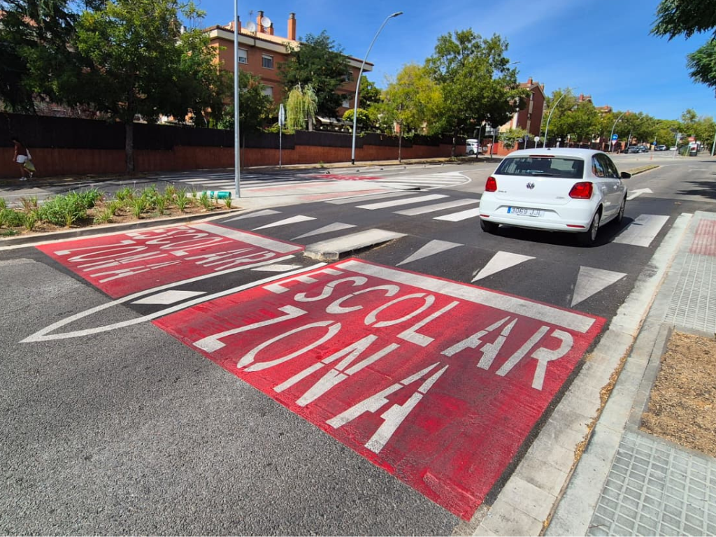 Camí escolar segur. FOTO: Cedida