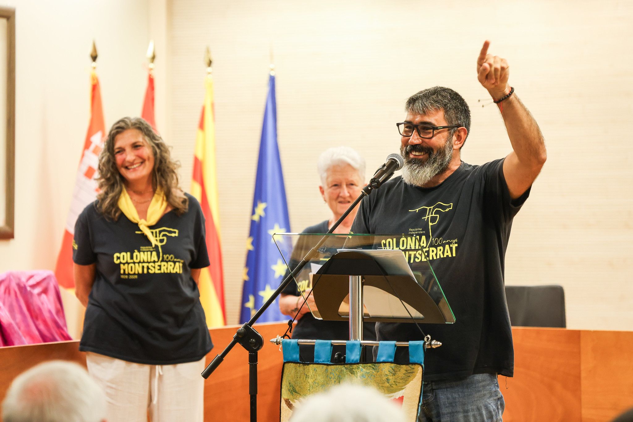 Pregó de la Festa Major de Valldoreix amb l'Associació de Veïns i Propietaris de la Colònia Montserrat FOTO: Ajuntament