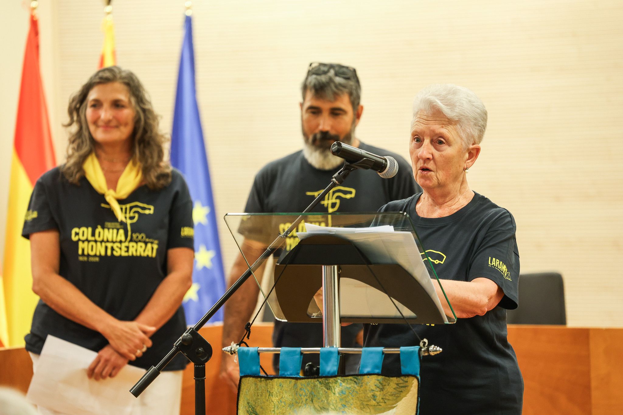 Pregó de la Festa Major de Valldoreix amb l'Associació de Veïns i Propietaris de la Colònia Montserrat FOTO: Ajuntament