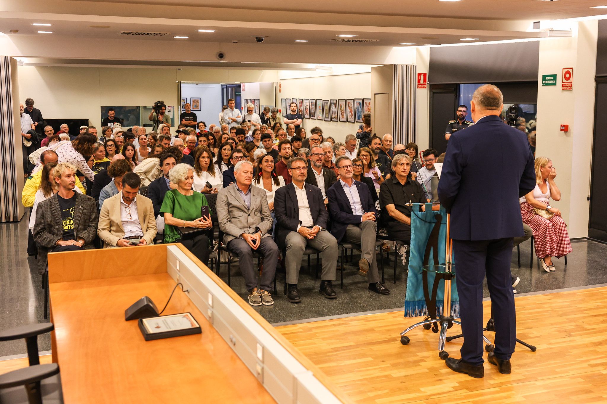 Pregó de la Festa Major de Valldoreix amb l'Associació de Veïns i Propietaris de la Colònia Montserrat FOTO: Ajuntament