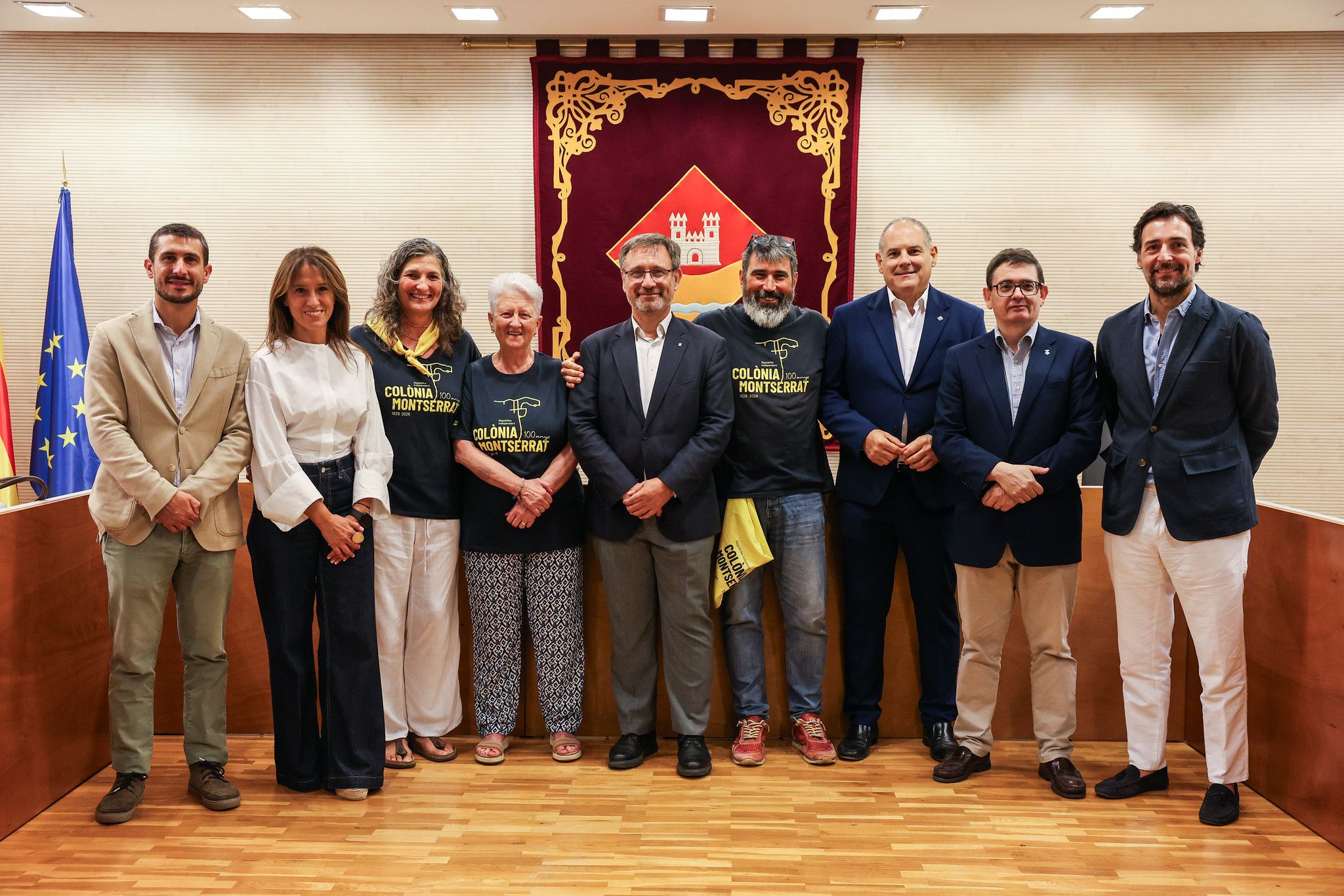 Pregó de la Festa Major de Valldoreix amb l'Associació de Veïns i Propietaris de la Colònia Montserrat FOTO: Ajuntament