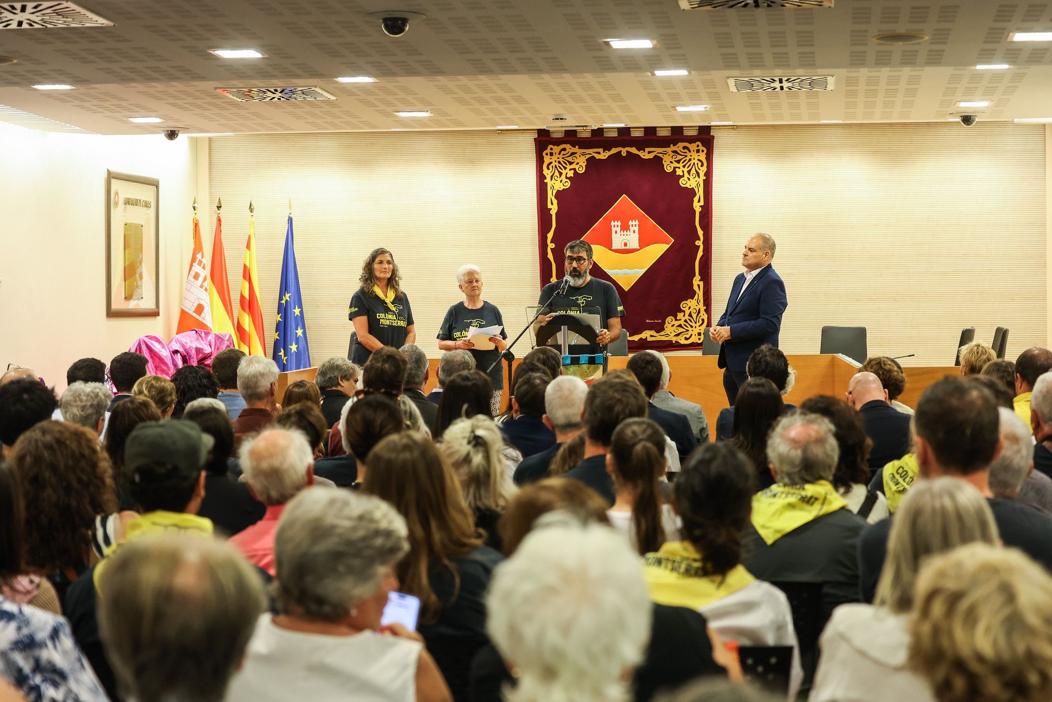Pregó de la Festa Major de Valldoreix amb l'Associació de Veïns i Propietaris de la Colònia Montserrat FOTO: Ajuntament