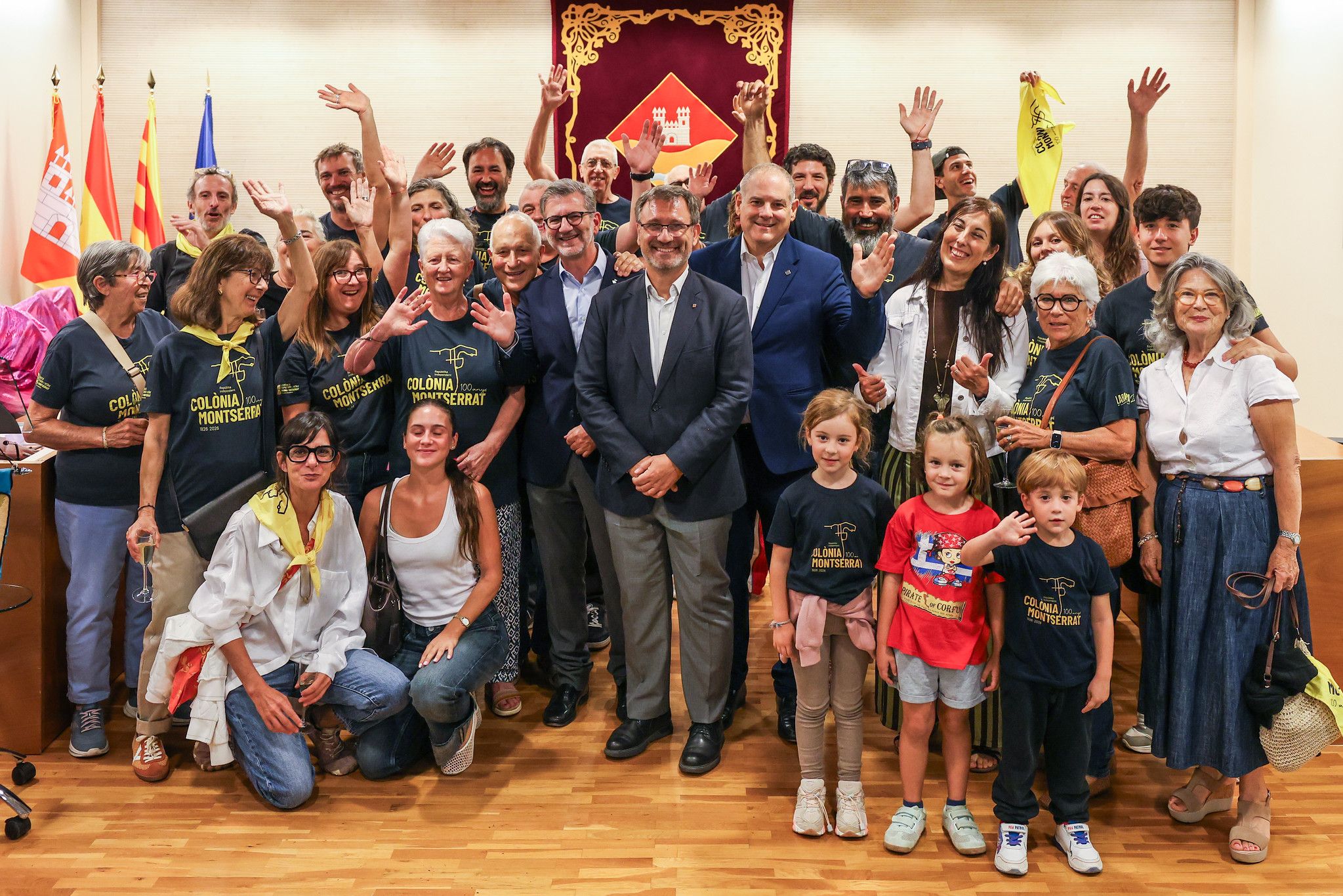 Pregó de la Festa Major de Valldoreix amb l'Associació de Veïns i Propietaris de la Colònia Montserrat FOTO: Ajuntament