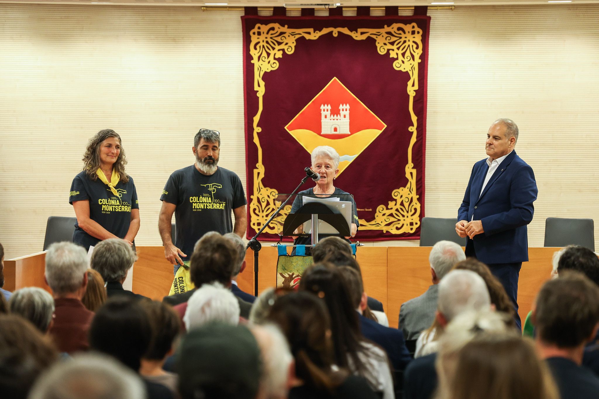 Pregó de la Festa Major de Valldoreix amb l'Associació de Veïns i Propietaris de la Colònia Montserrat FOTO: Ajuntament