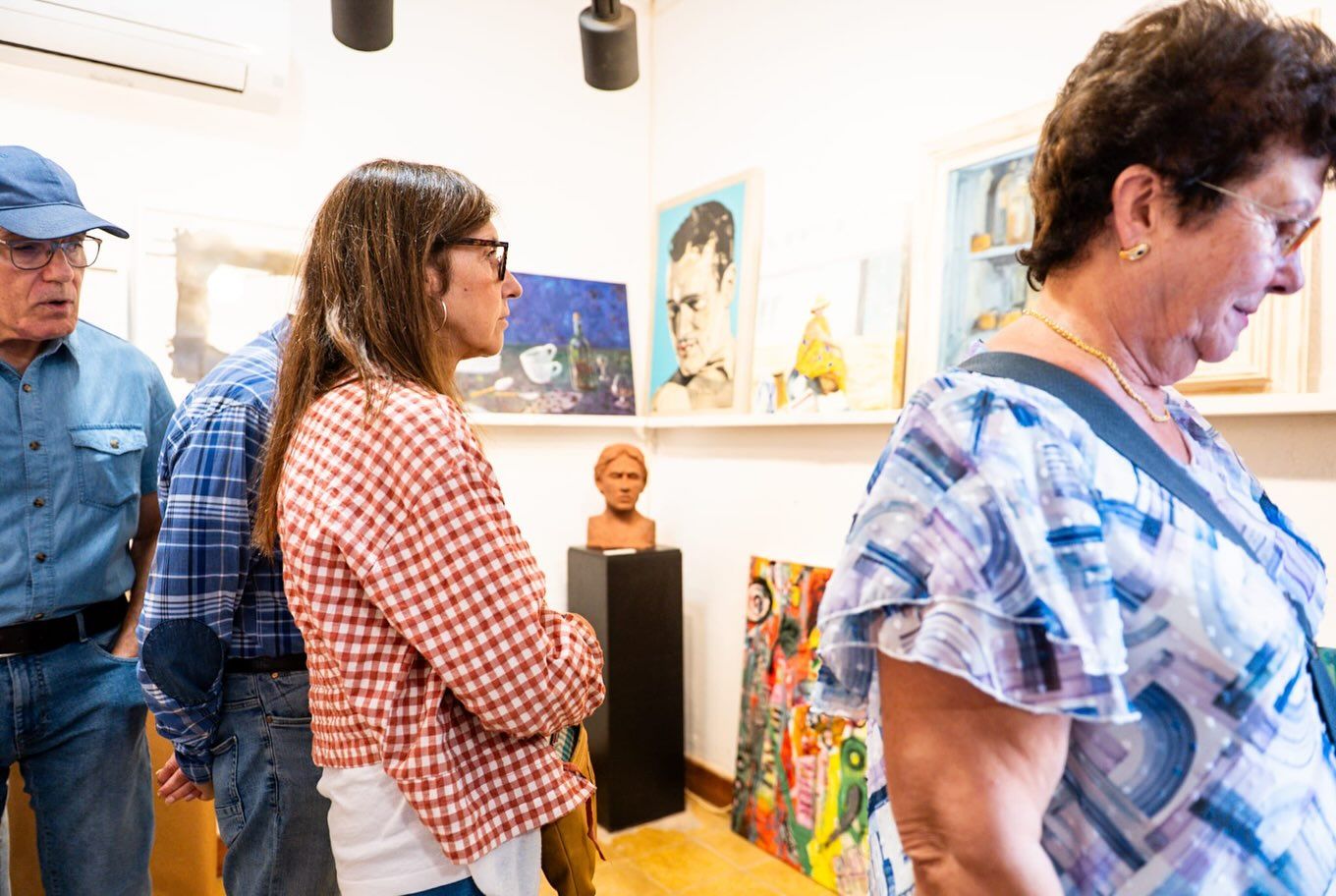 La 41a Mostra d’Art de l’Associació de Propietaris i Veïns de Valldoreix FOTO: EMD
