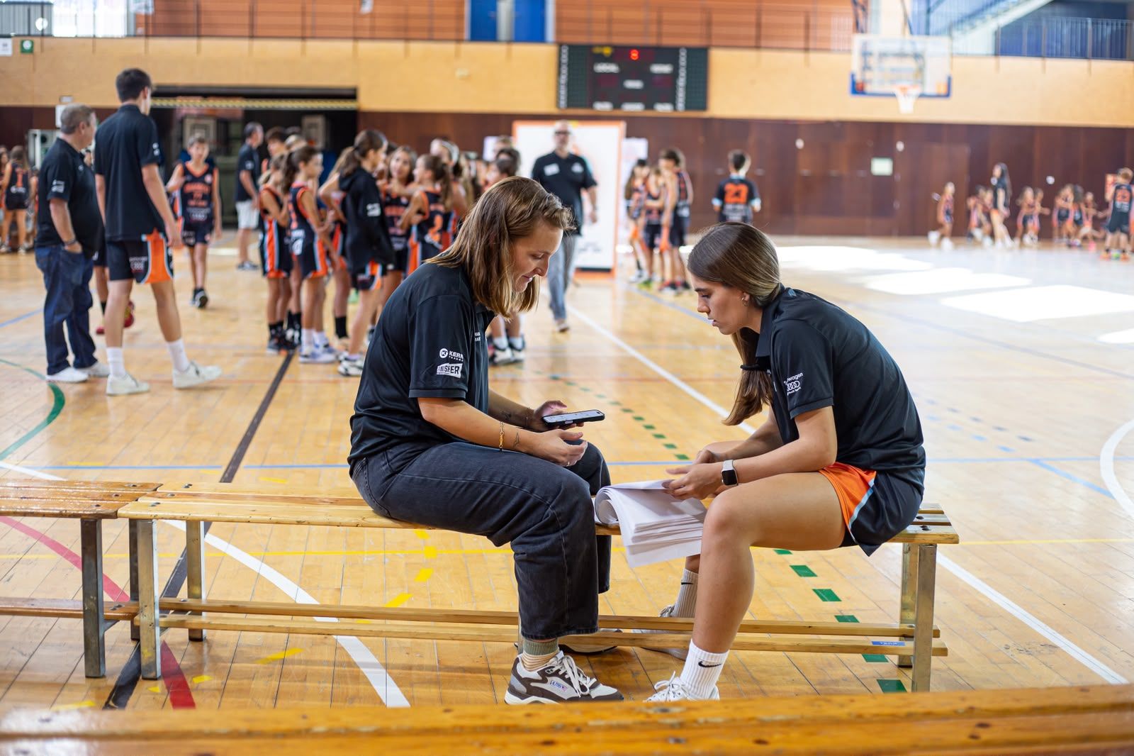 Presentació d'equips del Qbasket Sant Cugat. FOTO: Ajuntament