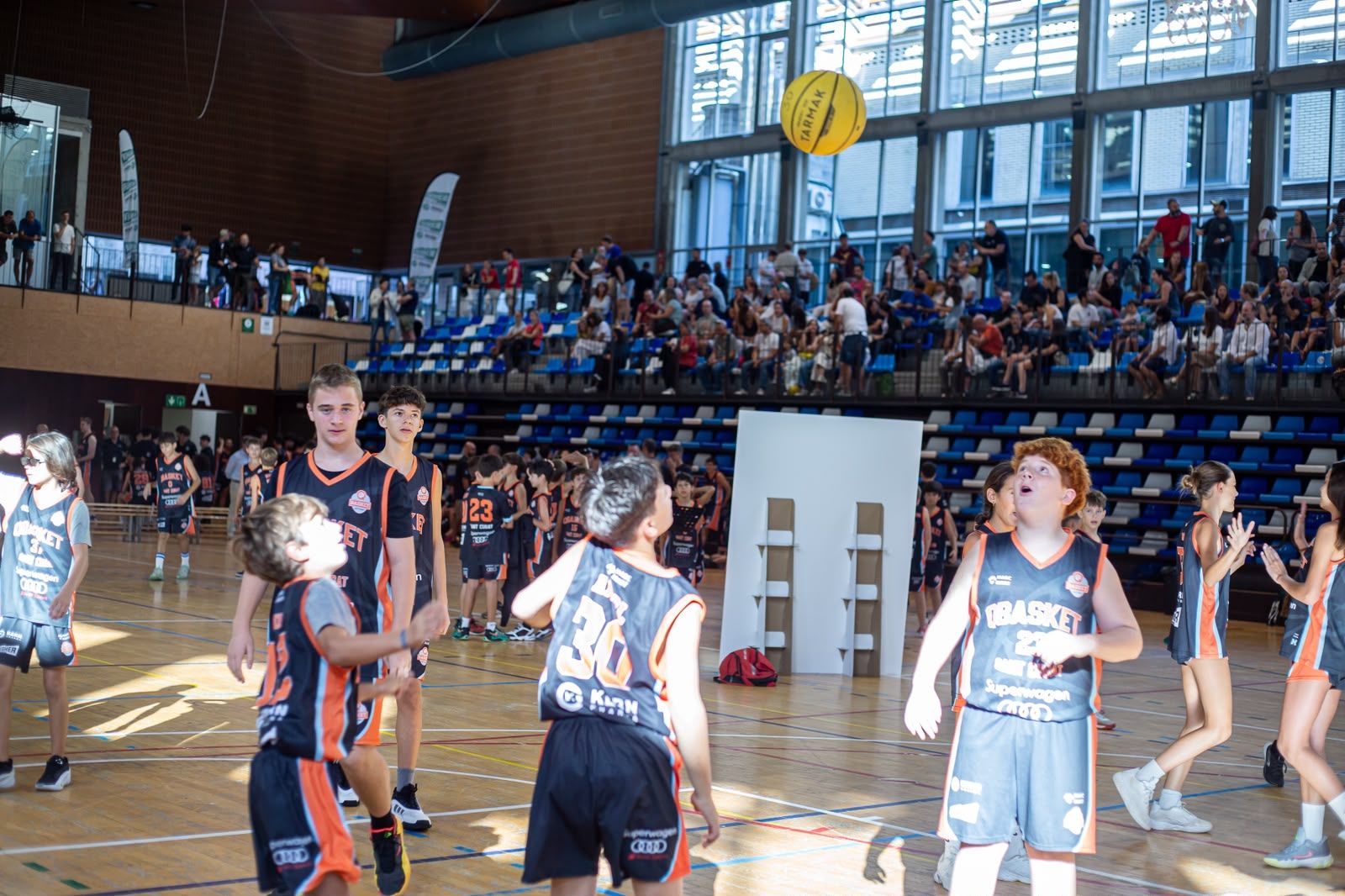 Presentació d'equips del Qbasket Sant Cugat. FOTO: Ajuntament