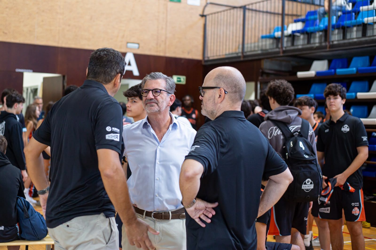 Presentació d'equips del Qbasket Sant Cugat. FOTO: Ajuntament