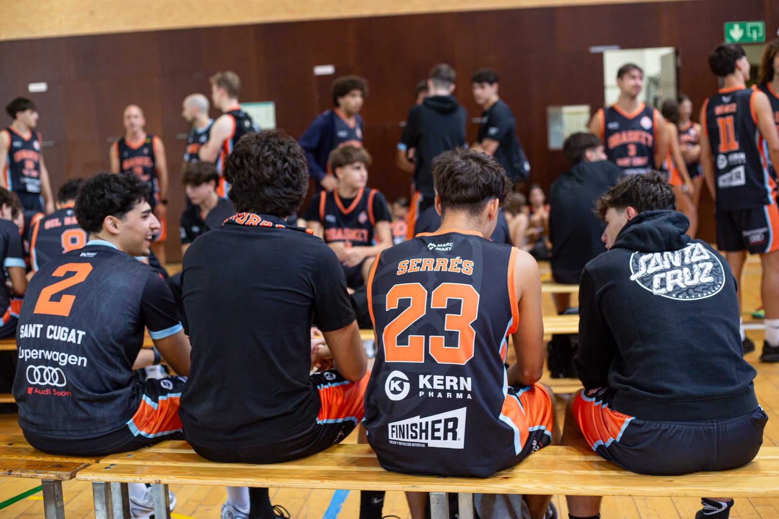 Presentació d'equips del Qbasket Sant Cugat. FOTO: Ajuntament
