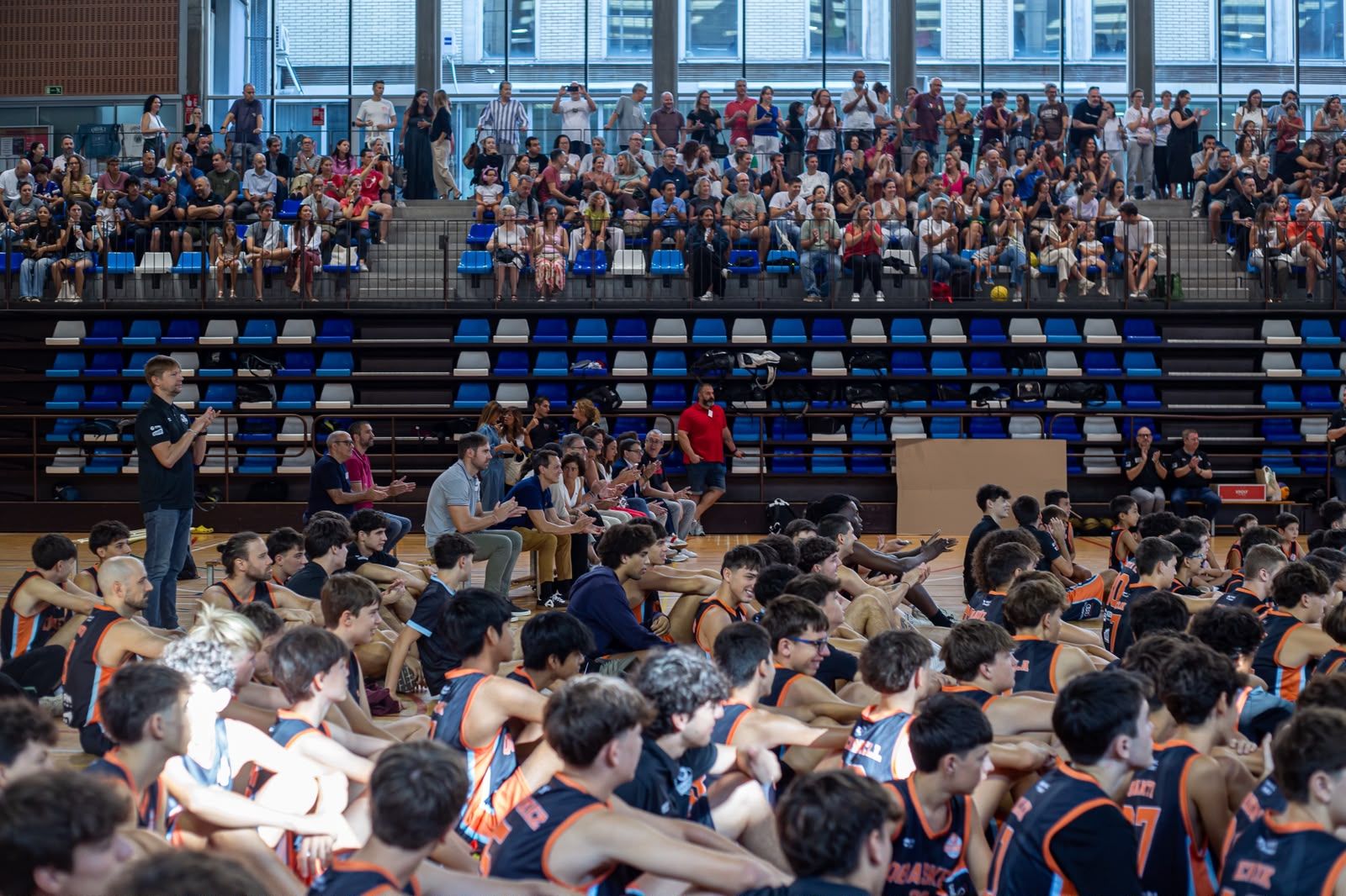 Presentació d'equips del Qbasket Sant Cugat. FOTO: Ajuntament