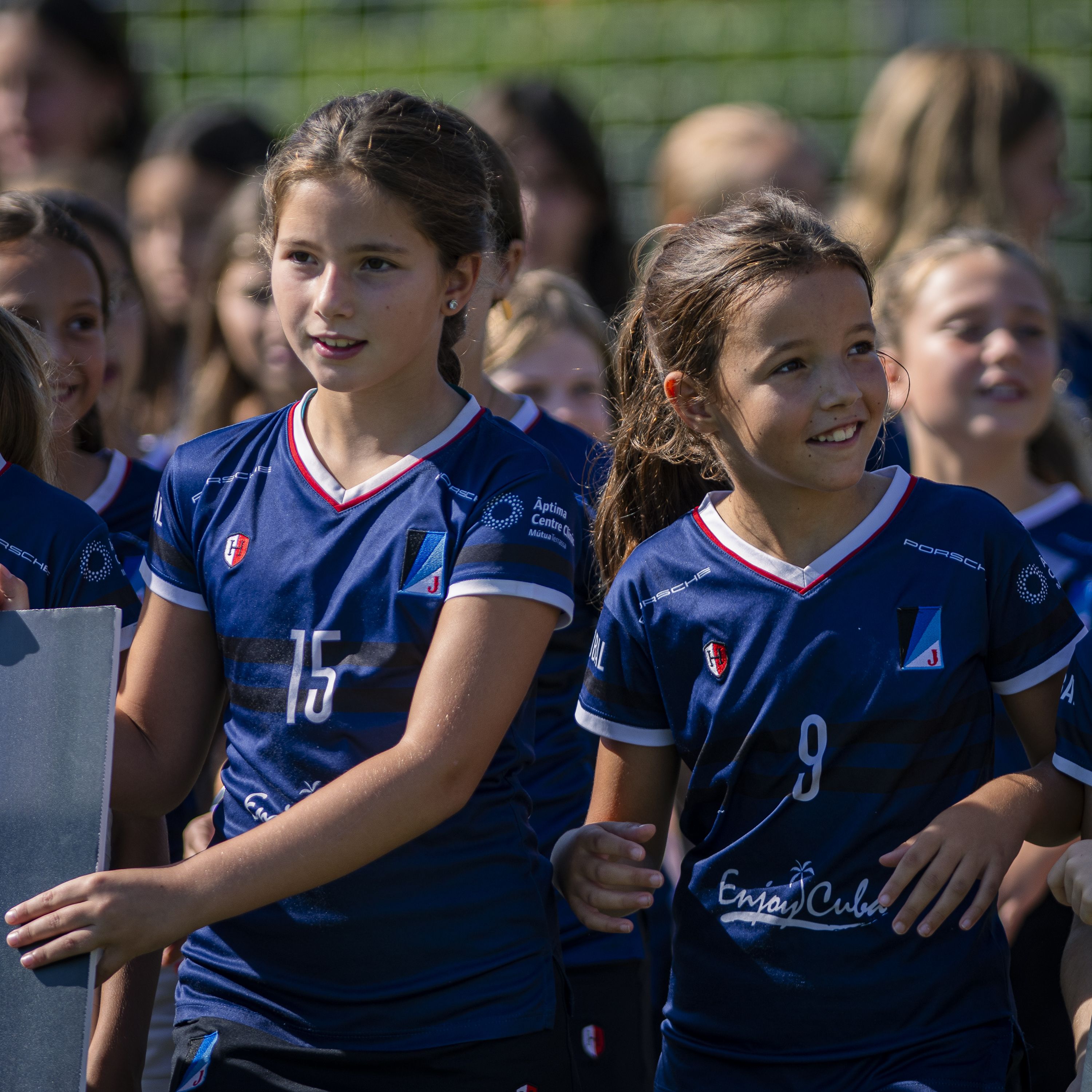 Presentació equips del Junior FC. FOTO: Pol Rodríguez (TOT Sant Cugat)