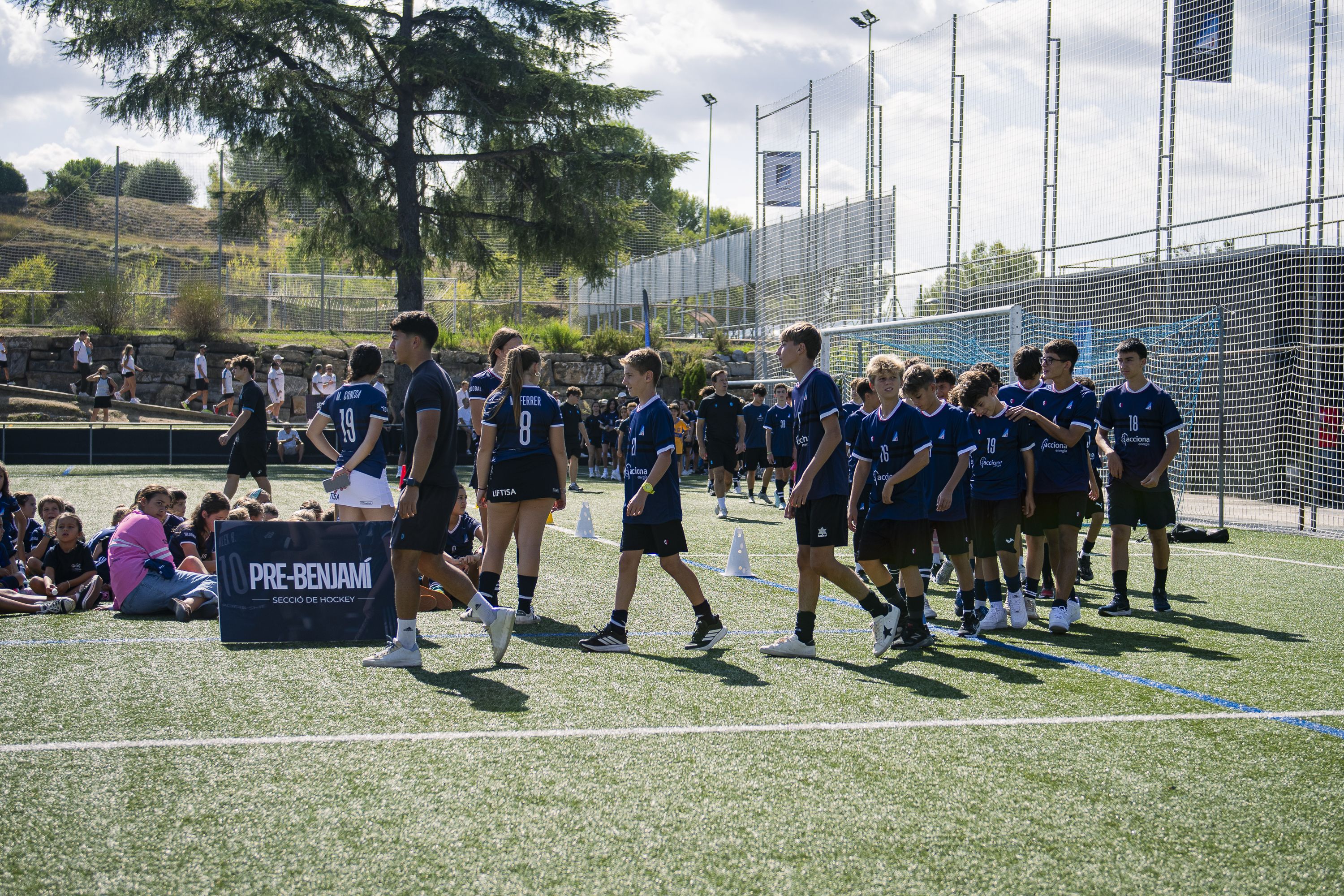 Presentació equips del Junior FC. FOTO: Pol Rodríguez (TOT Sant Cugat)