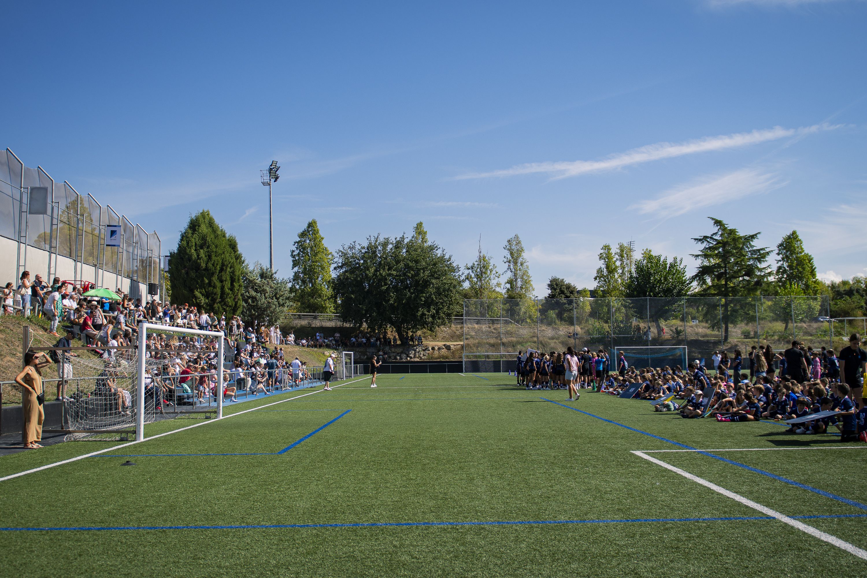 Presentació equips del Junior FC. FOTO: Pol Rodríguez (TOT Sant Cugat)