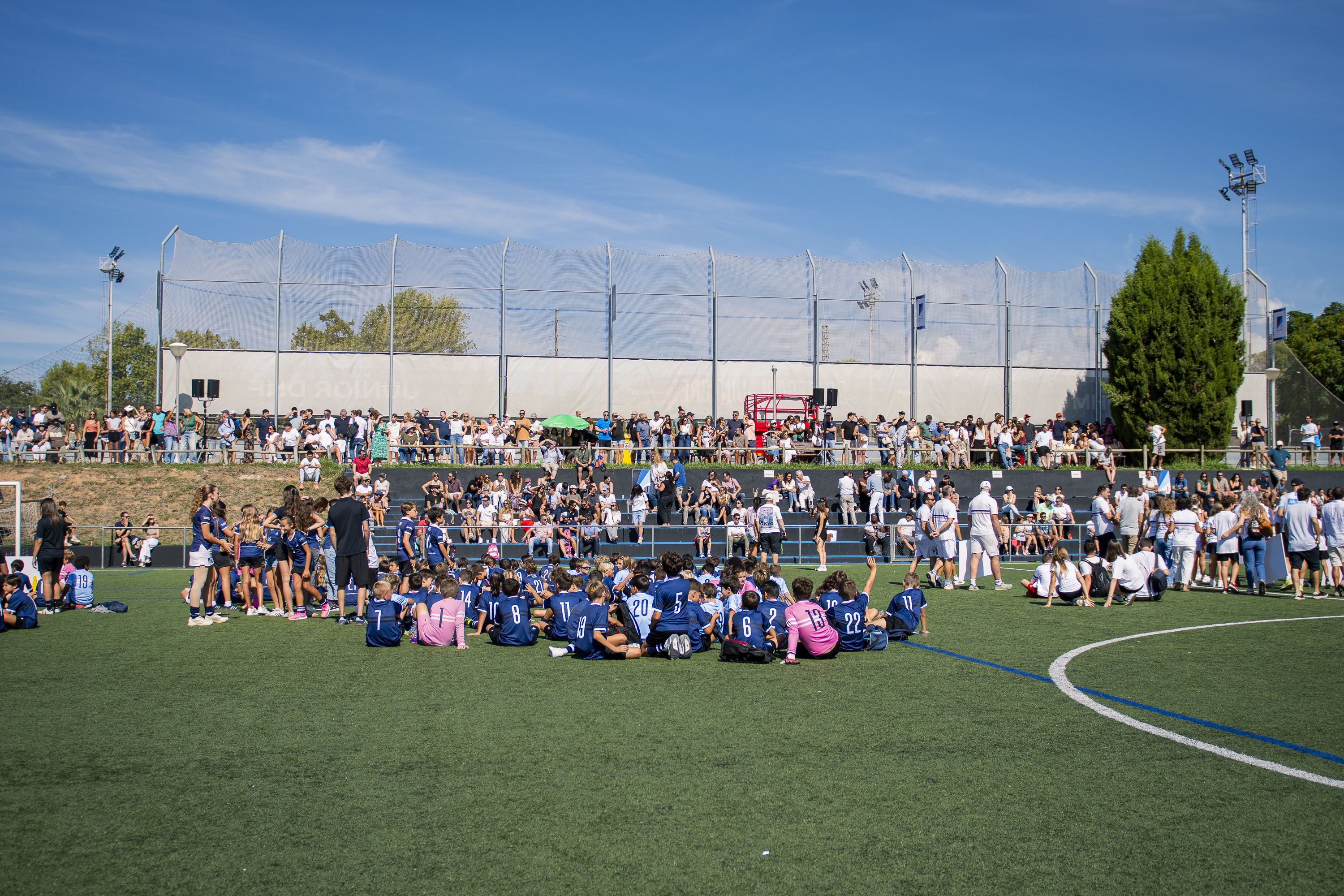 Presentació equips del Junior FC. FOTO: Pol Rodríguez (TOT Sant Cugat)