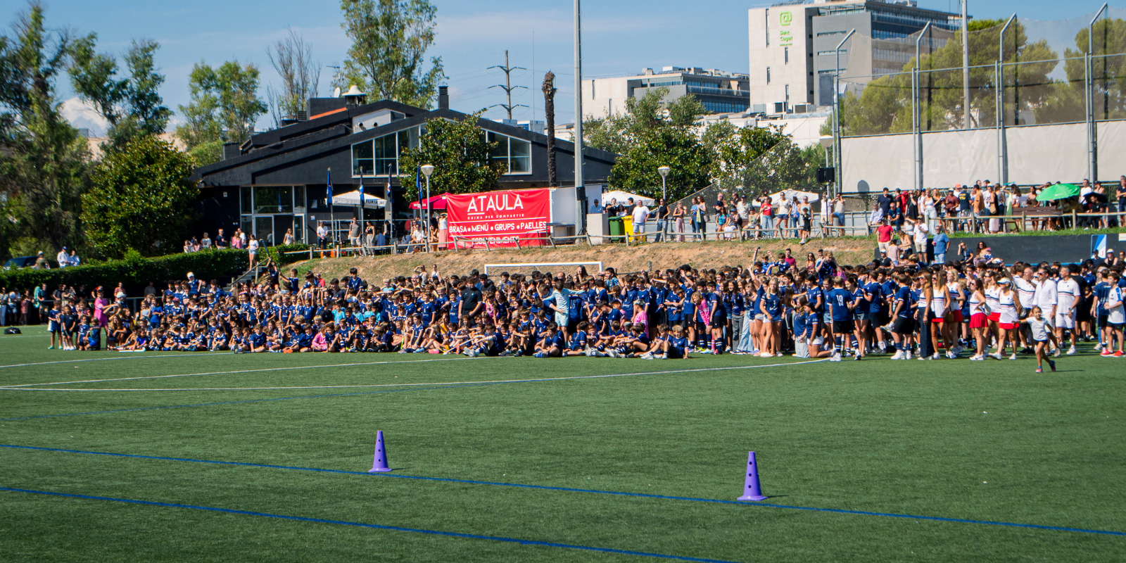 Presentació equips del Junior FC. FOTO: Pol Rodríguez (TOT Sant Cugat)
