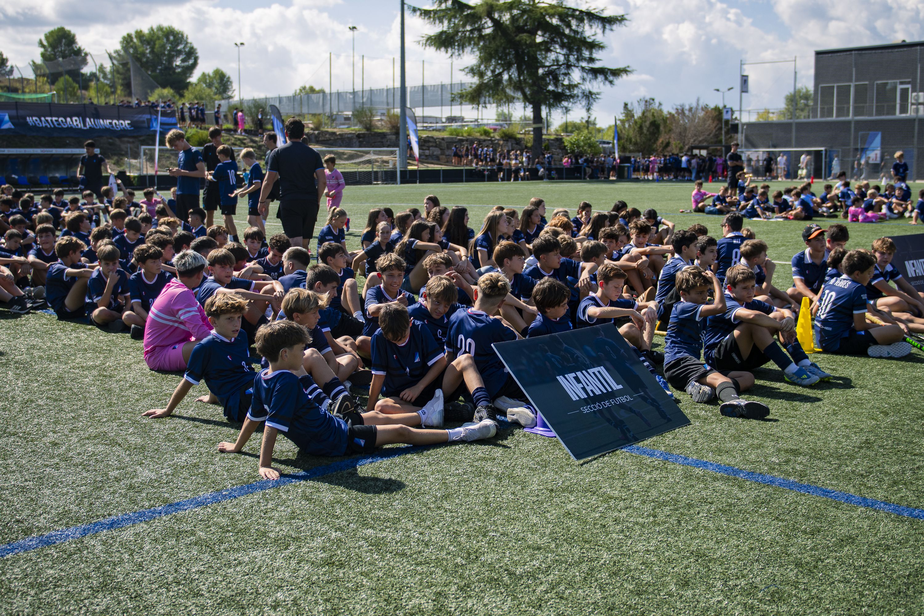 Presentació equips del Junior FC. FOTO: Pol Rodríguez (TOT Sant Cugat)