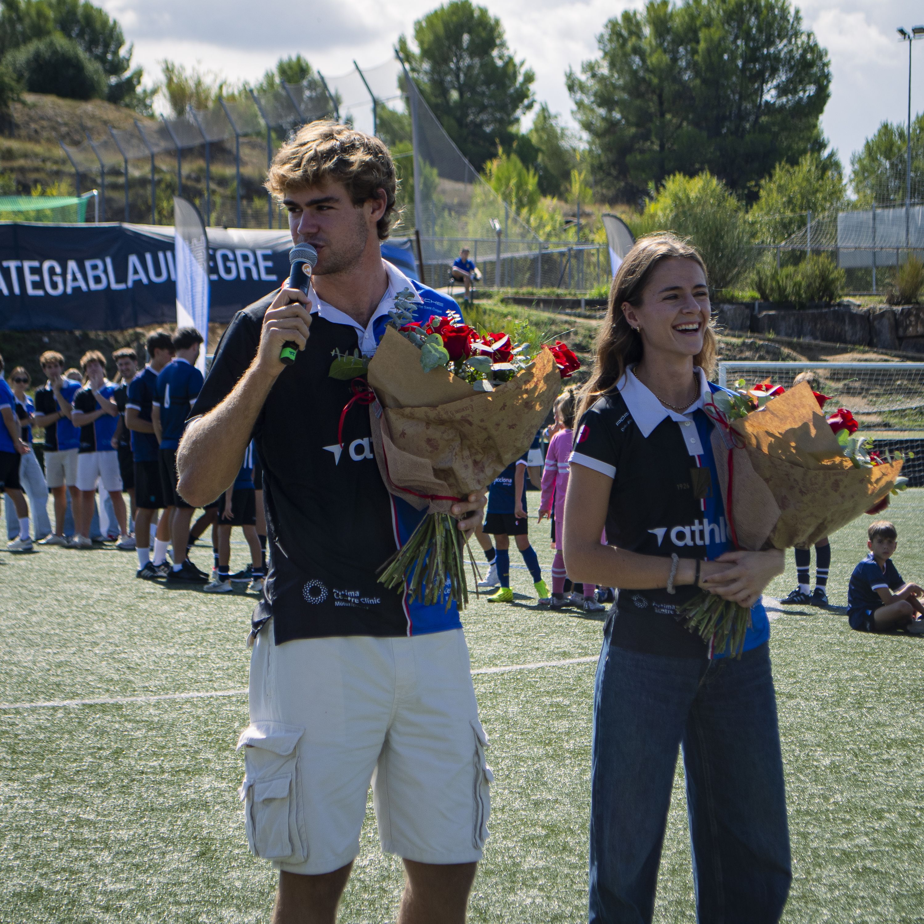 Presentació equips del Junior FC. FOTO: Pol Rodríguez (TOT Sant Cugat)