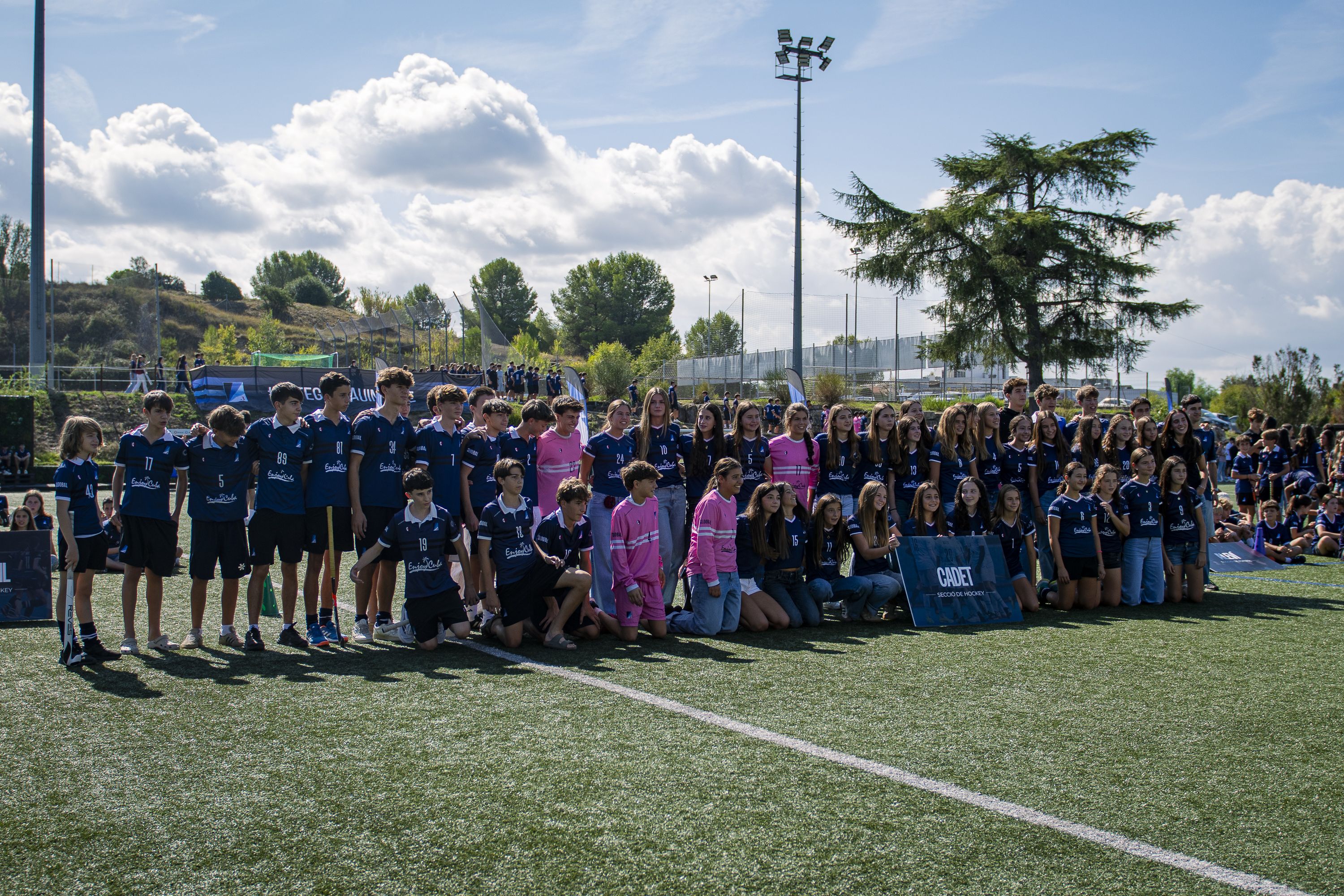 Presentació equips del Junior FC. FOTO: Pol Rodríguez (TOT Sant Cugat)