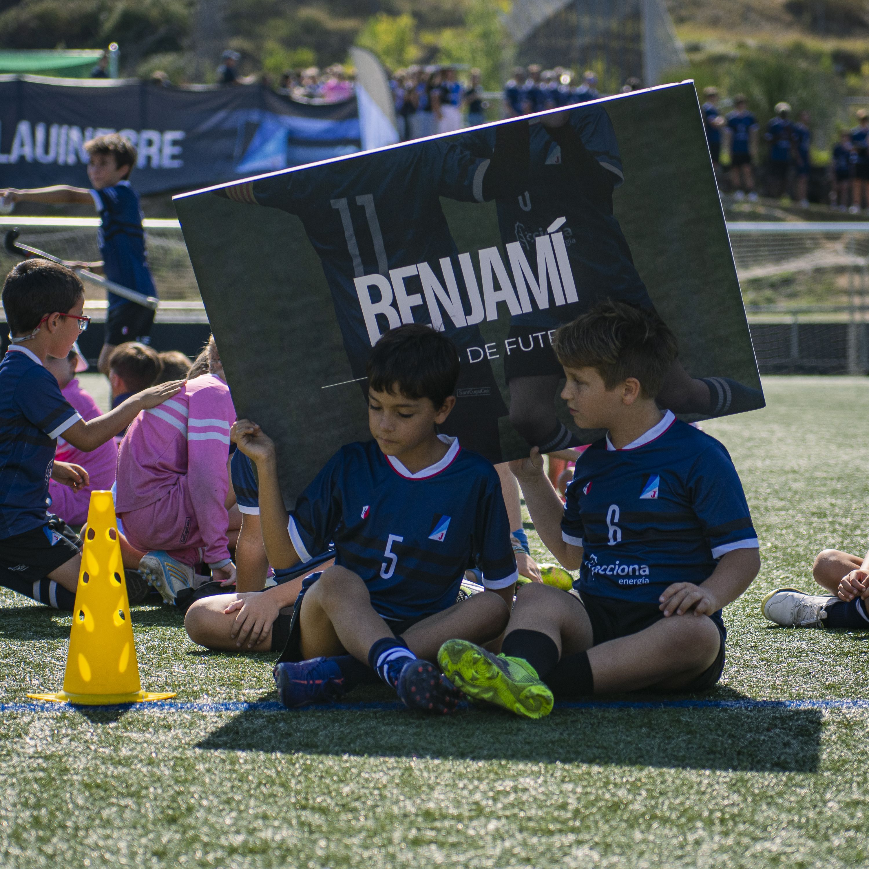 Presentació equips del Junior FC. FOTO: Pol Rodríguez (TOT Sant Cugat)