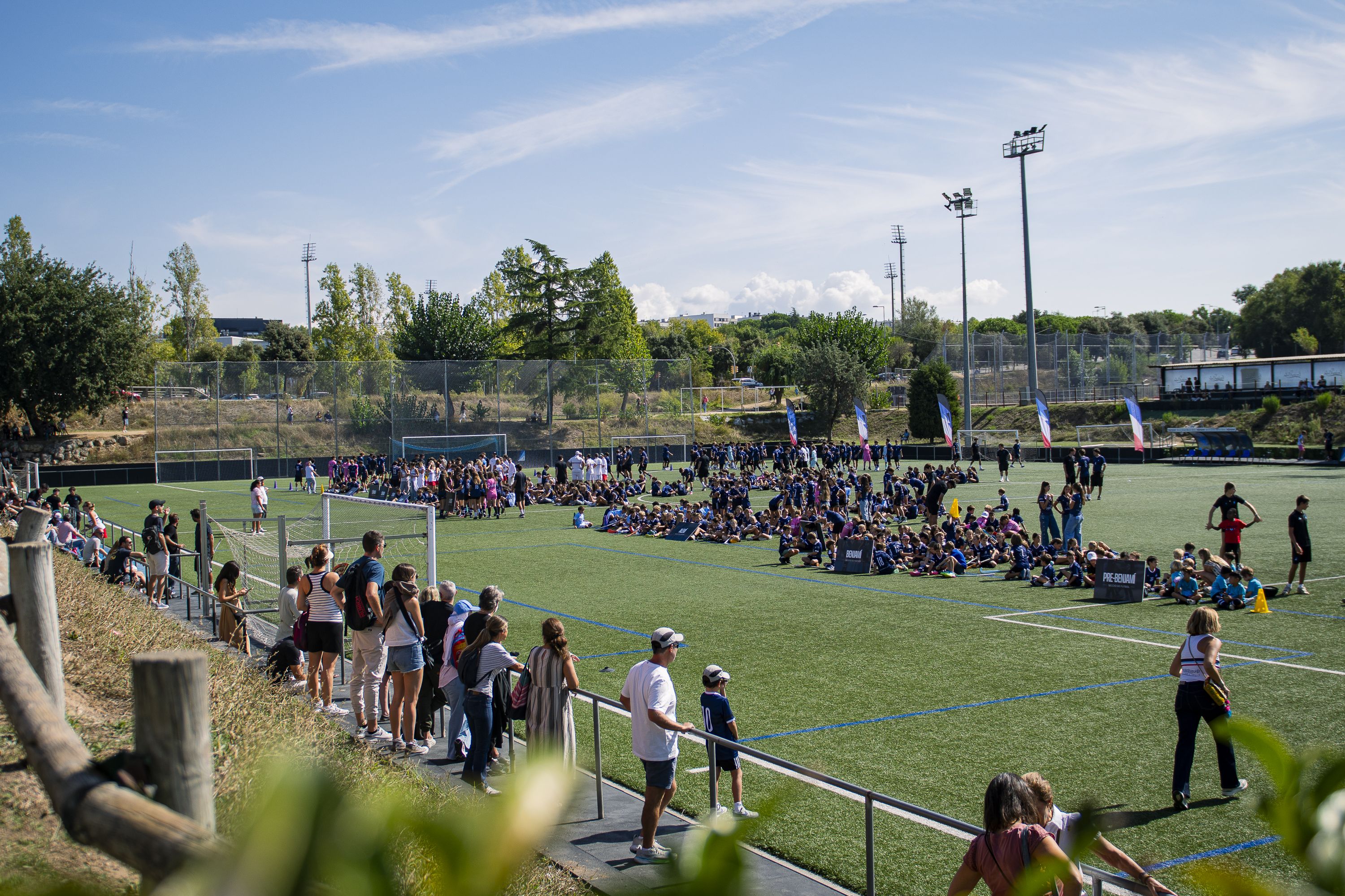 Presentació equips del Junior FC. FOTO: Pol Rodríguez (TOT Sant Cugat)