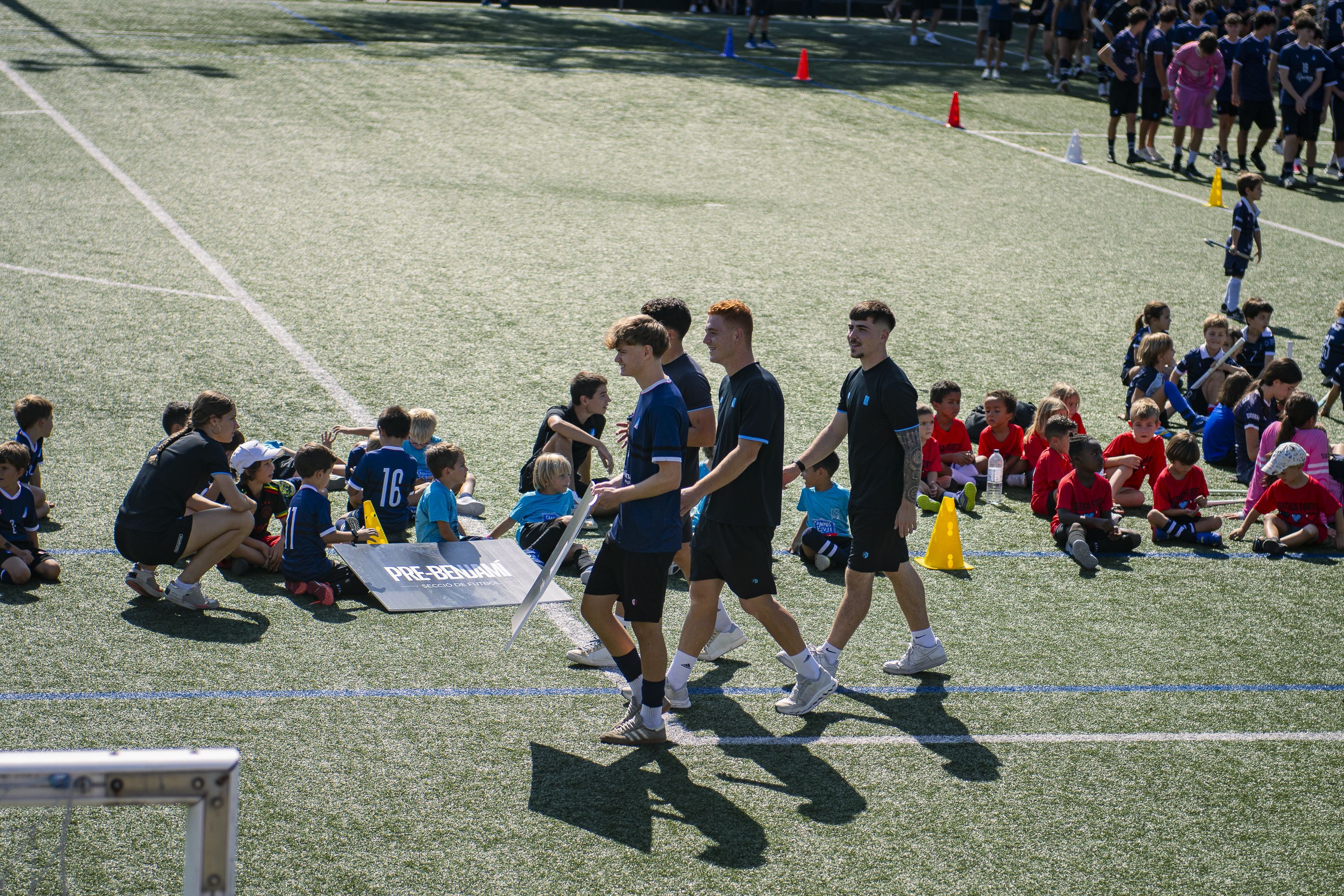 Presentació equips del Junior FC. FOTO: Pol Rodríguez (TOT Sant Cugat)