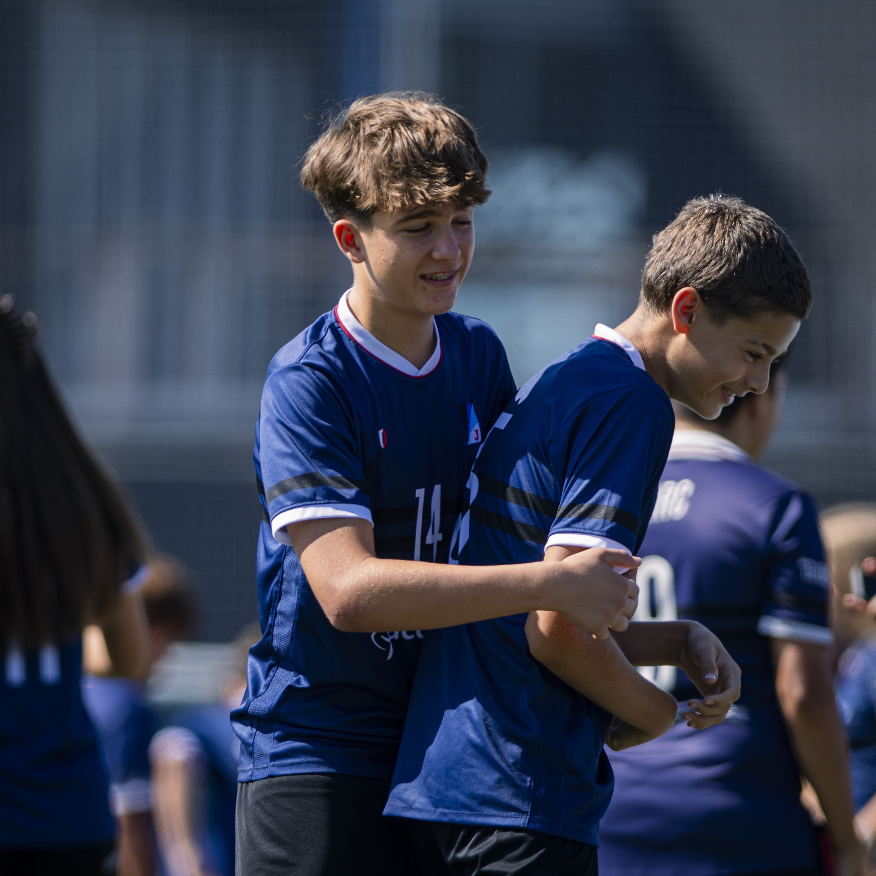 Presentació equips del Junior FC. FOTO: Pol Rodríguez (TOT Sant Cugat)