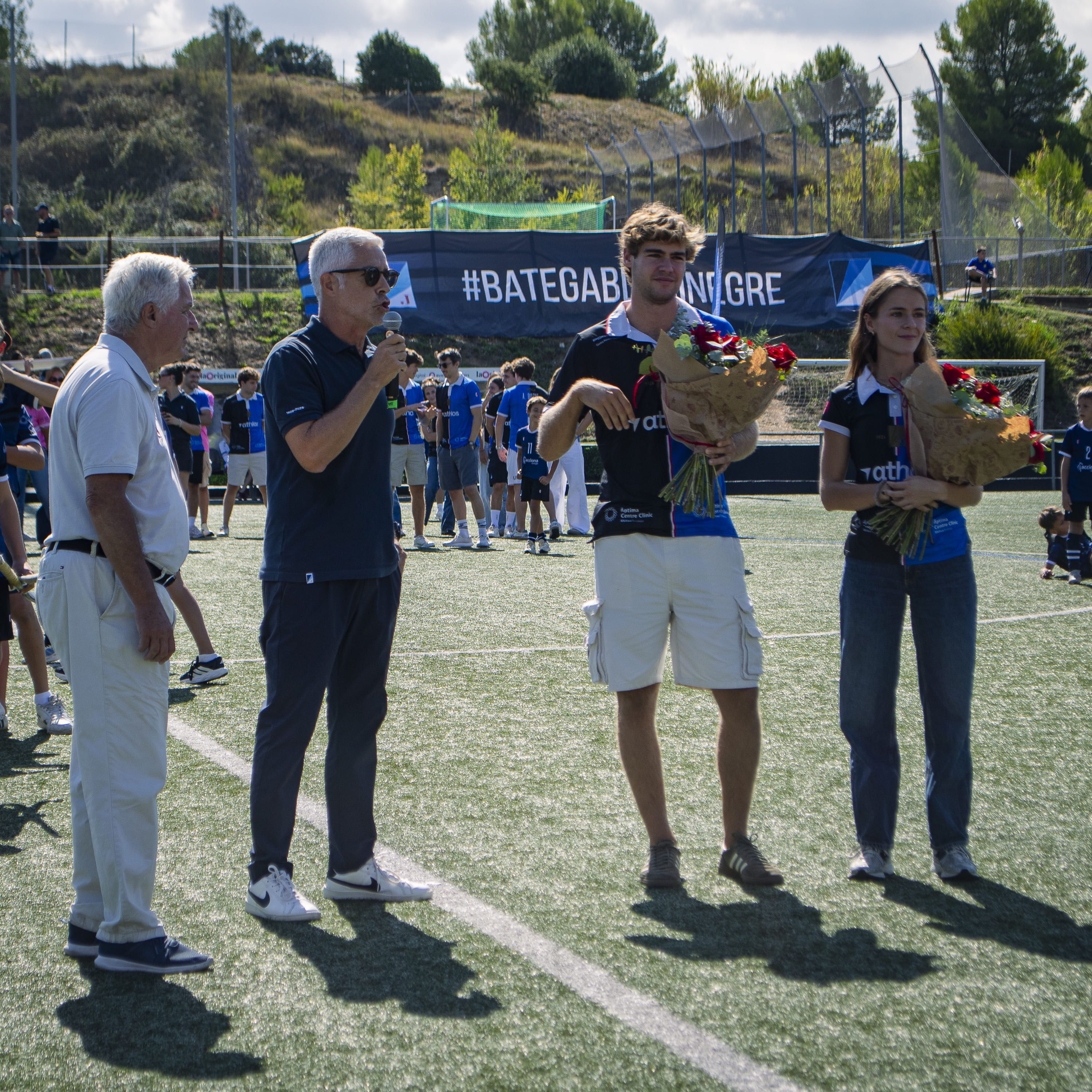 Presentació equips del Junior FC. FOTO: Pol Rodríguez (TOT Sant Cugat)