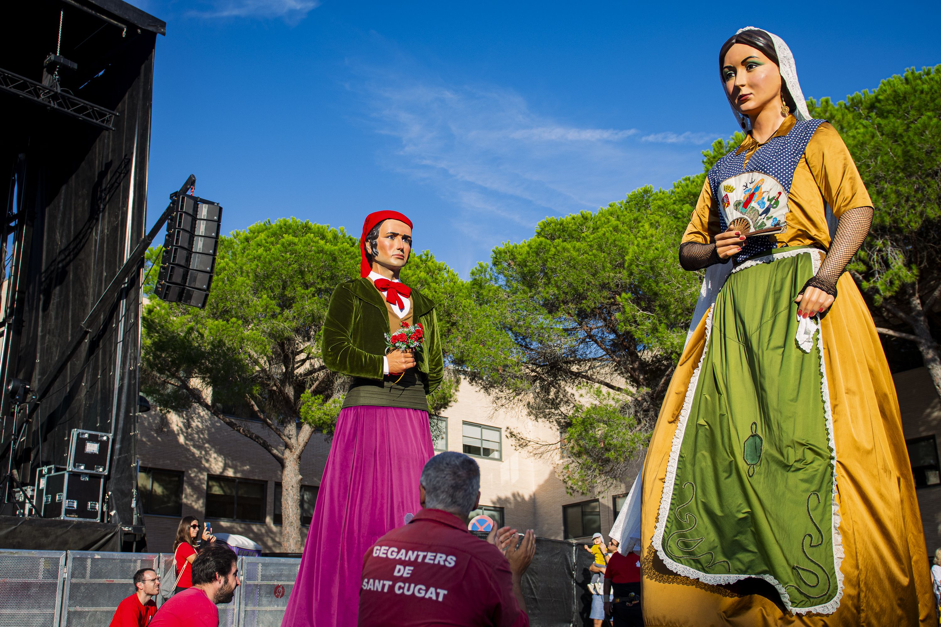 Cercavila de gegants FOTO: Pol Rodríguez (TOT Sant Cugat)