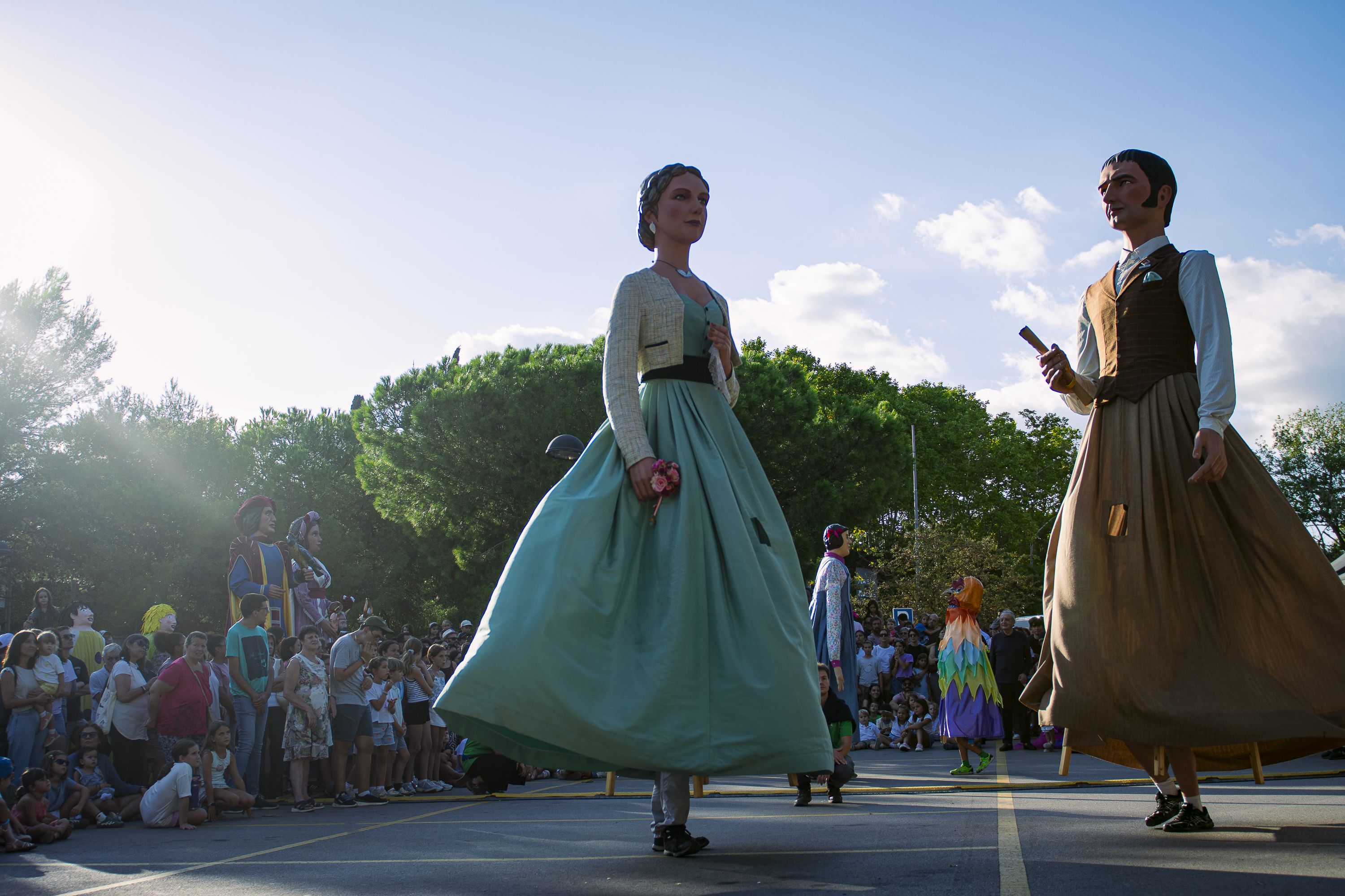 Cercavila de gegants FOTO: Pol Rodríguez (TOT Sant Cugat)