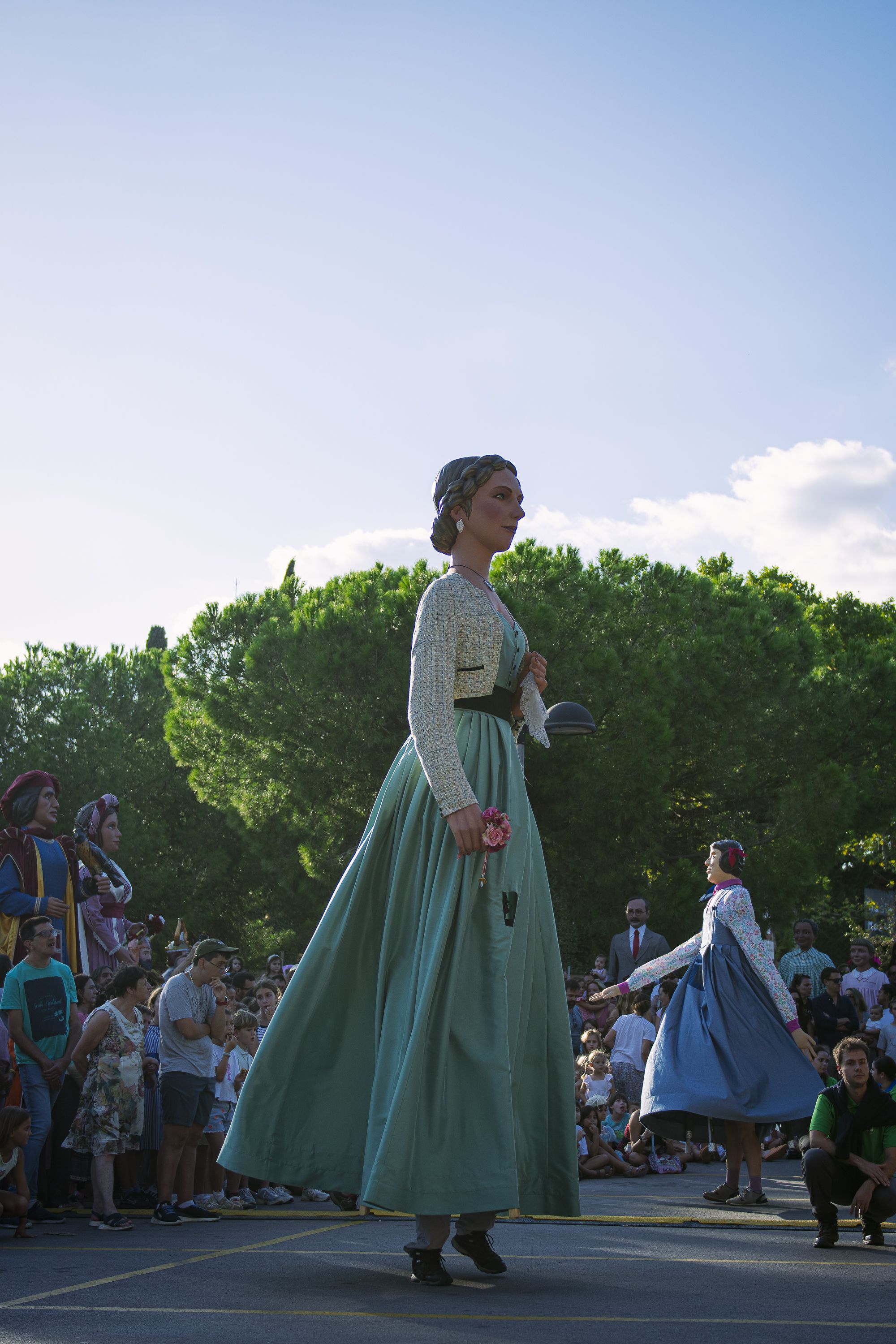 Cercavila de gegants FOTO: Pol Rodríguez (TOT Sant Cugat)
