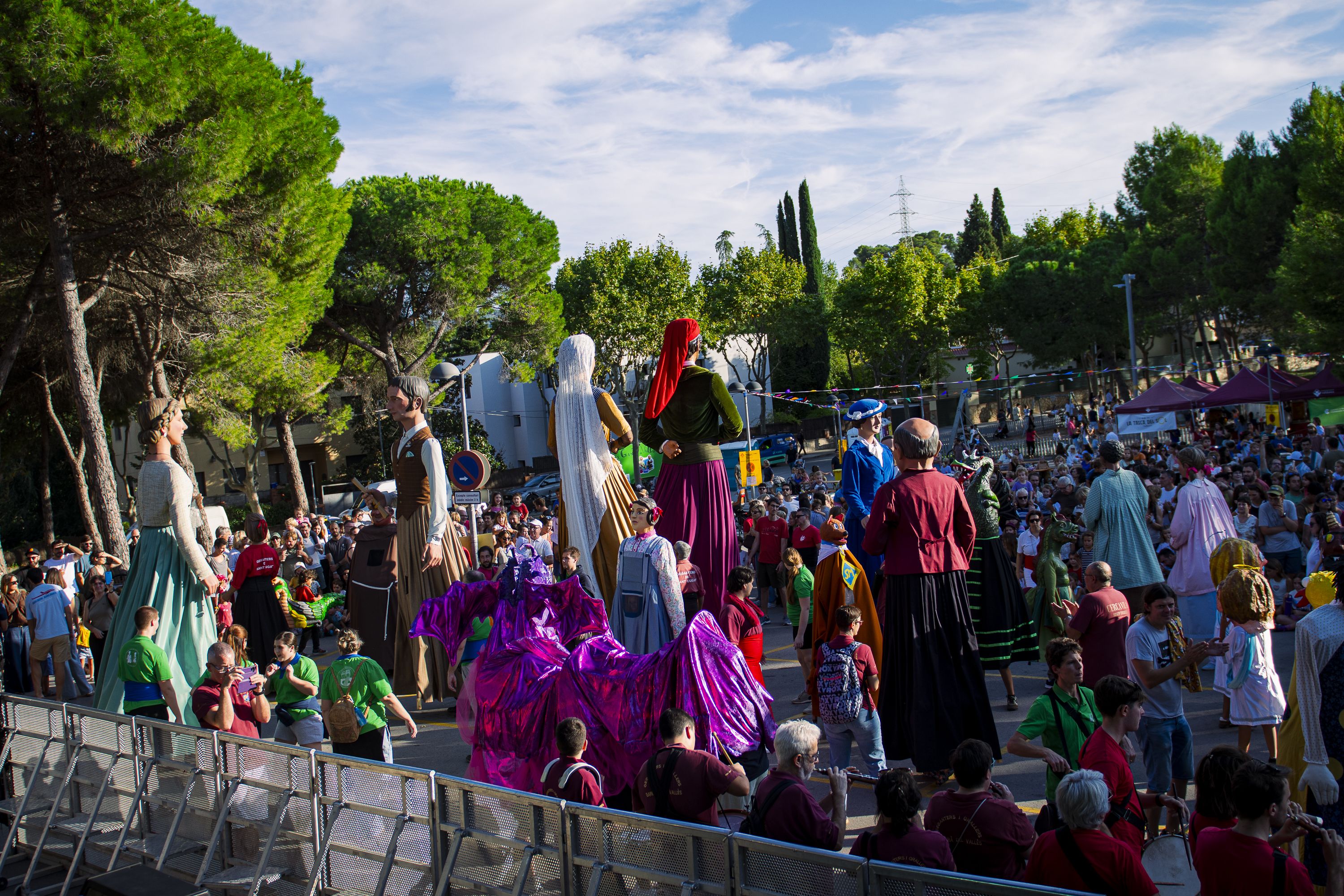 Cercavila de gegants FOTO: Pol Rodríguez (TOT Sant Cugat)