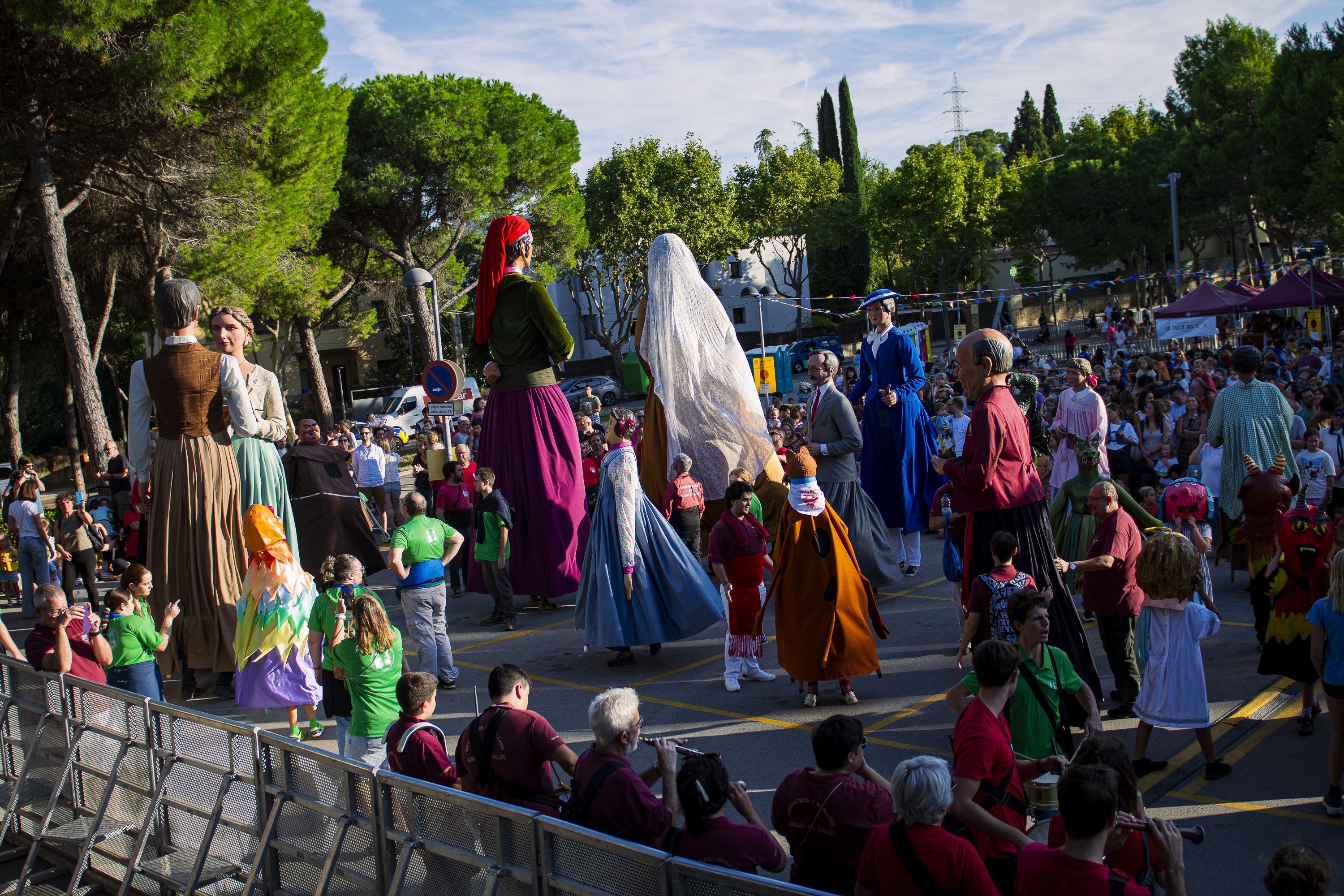 Cercavila de gegants FOTO: Pol Rodríguez (TOT Sant Cugat)