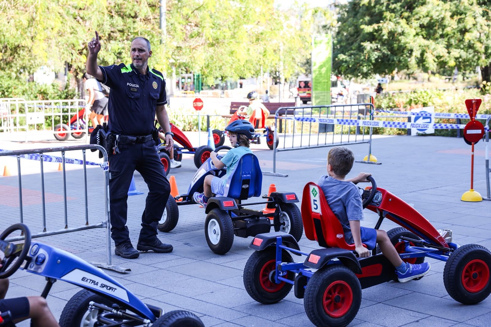 Circuits de seguretat viària per a infants FOTO: Ajuntament de Sant Cugat