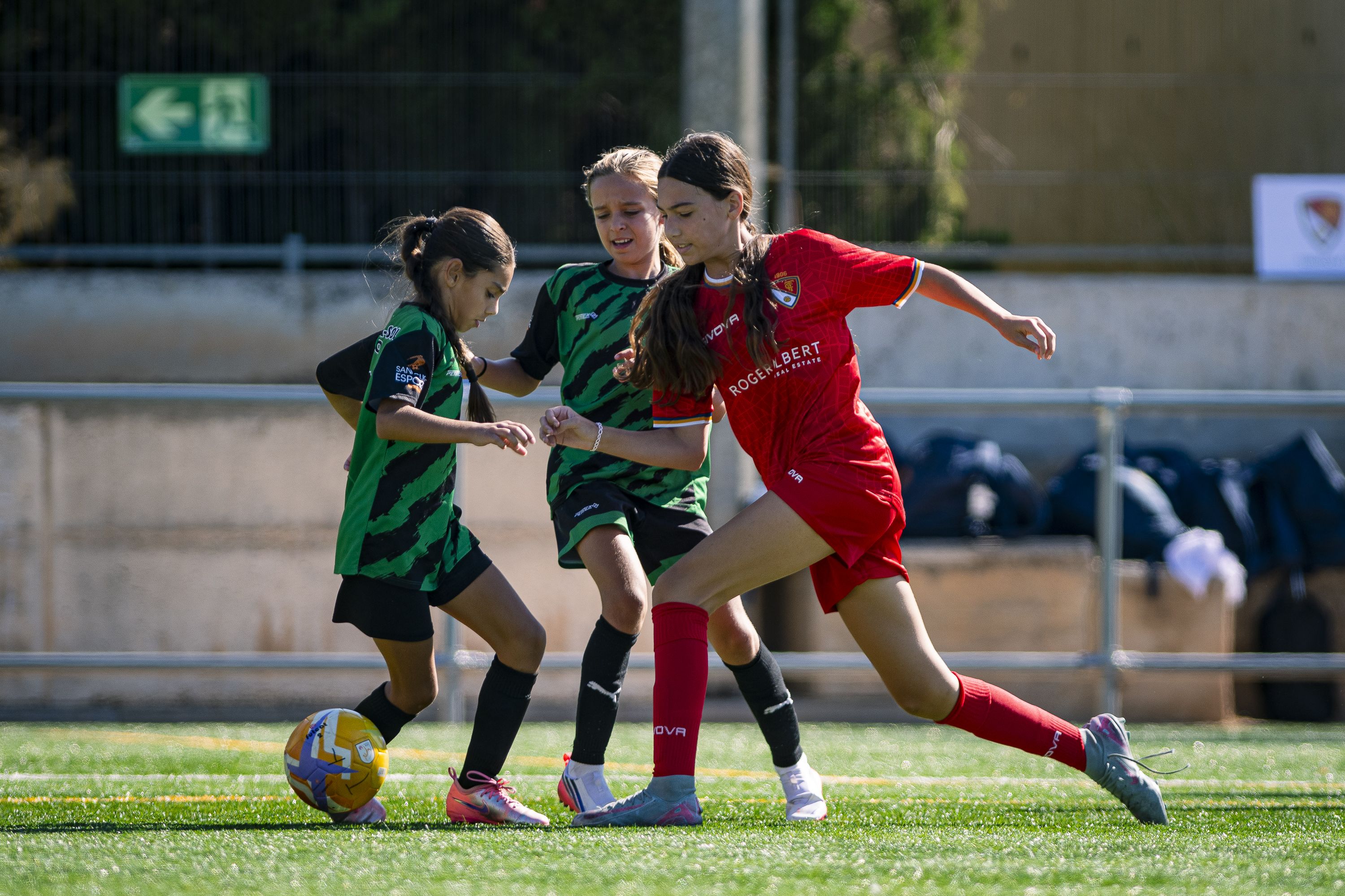 Torneig Llegat Verd-i-Negre del CFU Mira-sol Baco. FOTO: Pol Rodríguez (TOT Sant Cugat)