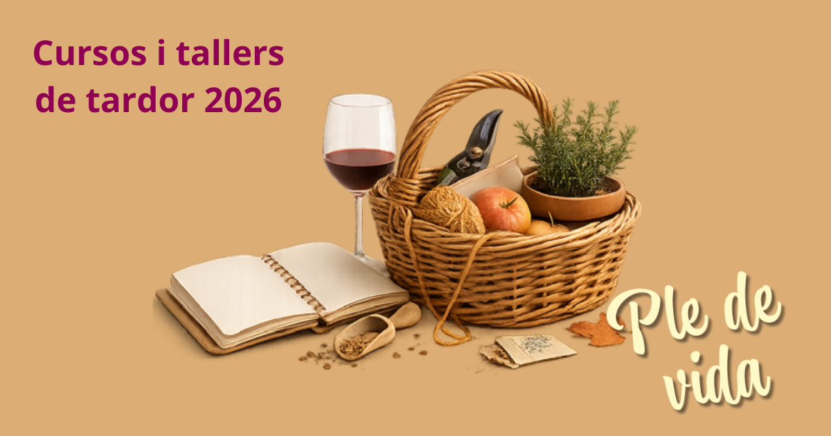 Comencen els cursos i tallers de tardor