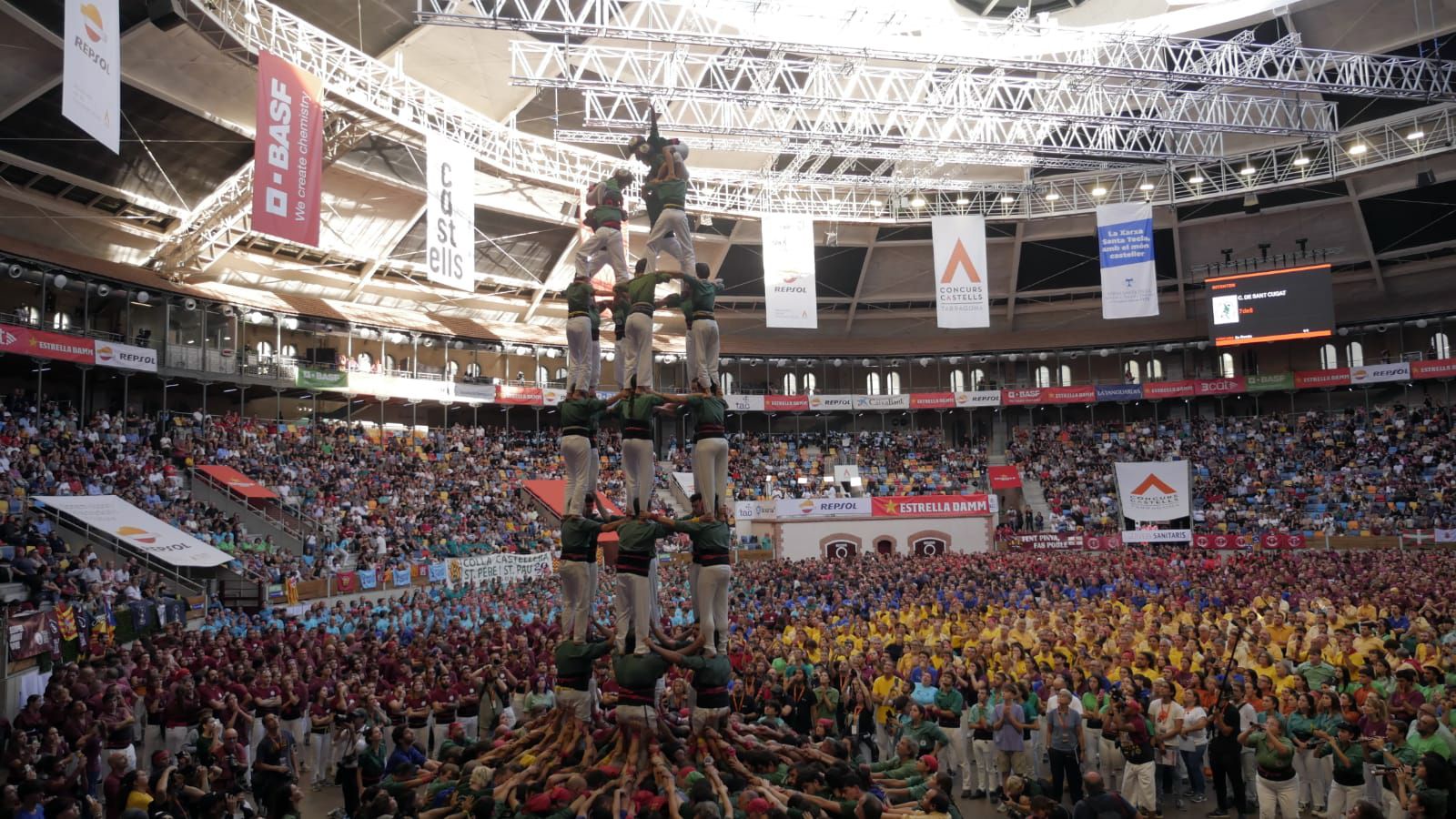 Viure el teu primer concurs de castells