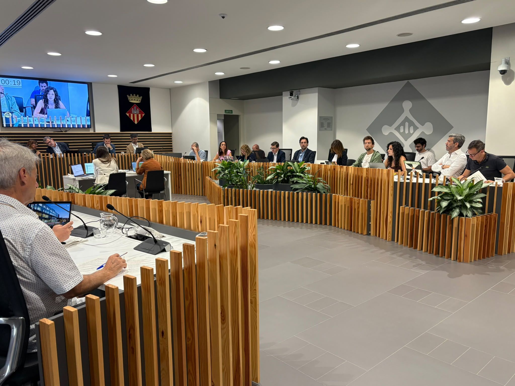 El ple municipal de Sant Cugat FOTO: TOT Sant Cugat