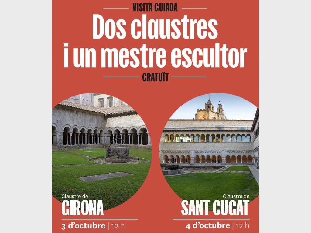 visita guiada dos claustres i un monestir