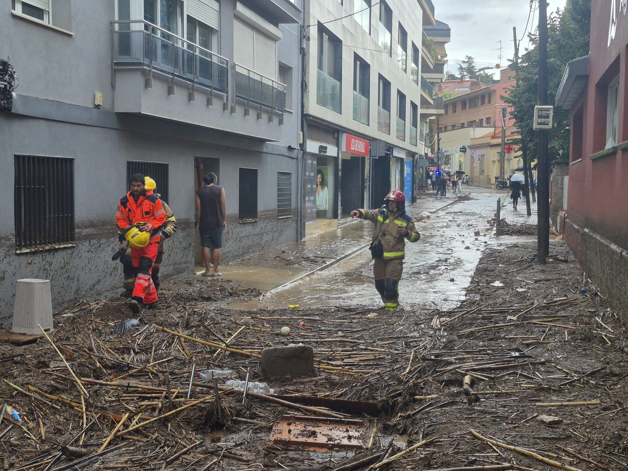 Incidències a Sant Cugat per la pluja. FOTO: TOT Sant Cugat