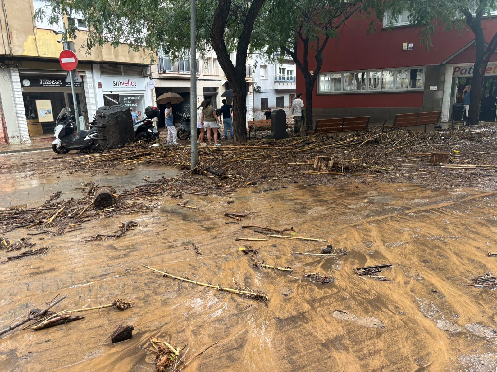 Incidències a Sant Cugat per la pluja. FOTO: TOT Sant Cugat