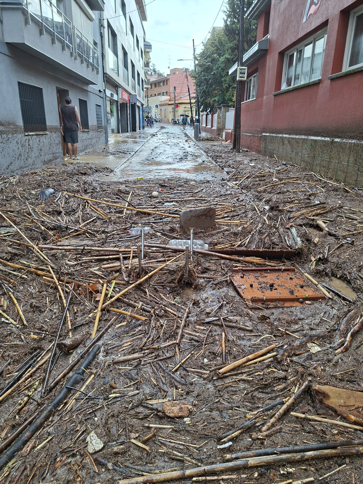 Incidències a Sant Cugat per la pluja. FOTO: TOT Sant Cugat