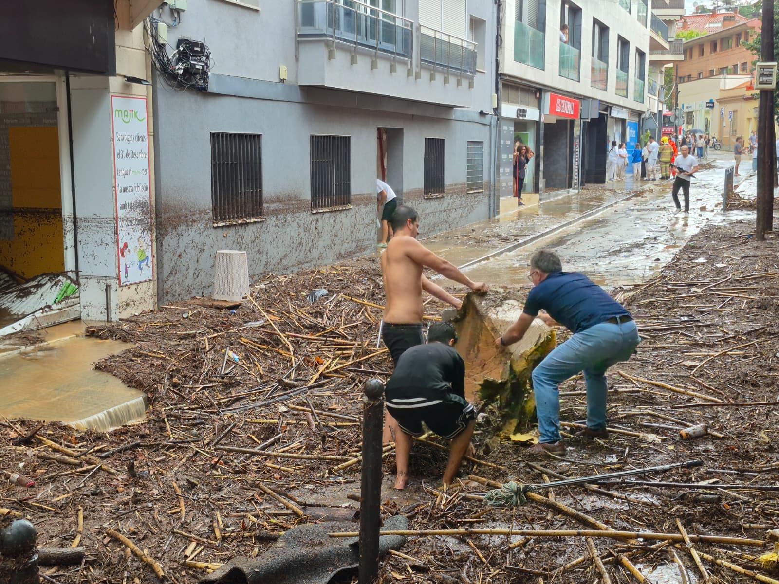 Incidències a Sant Cugat per la pluja. FOTO: TOT Sant Cugat